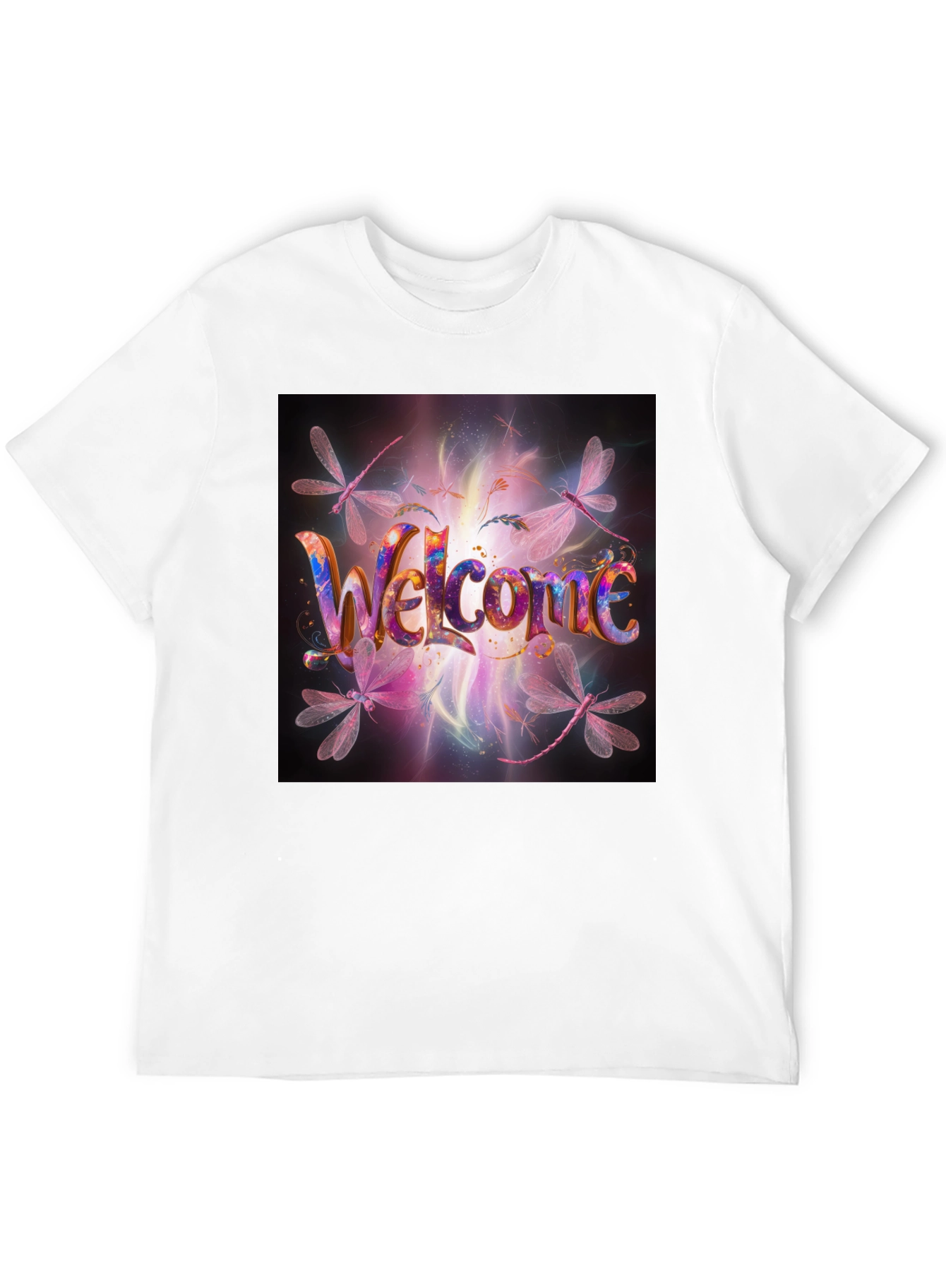 Welcome Dragonfly Graphic Tee