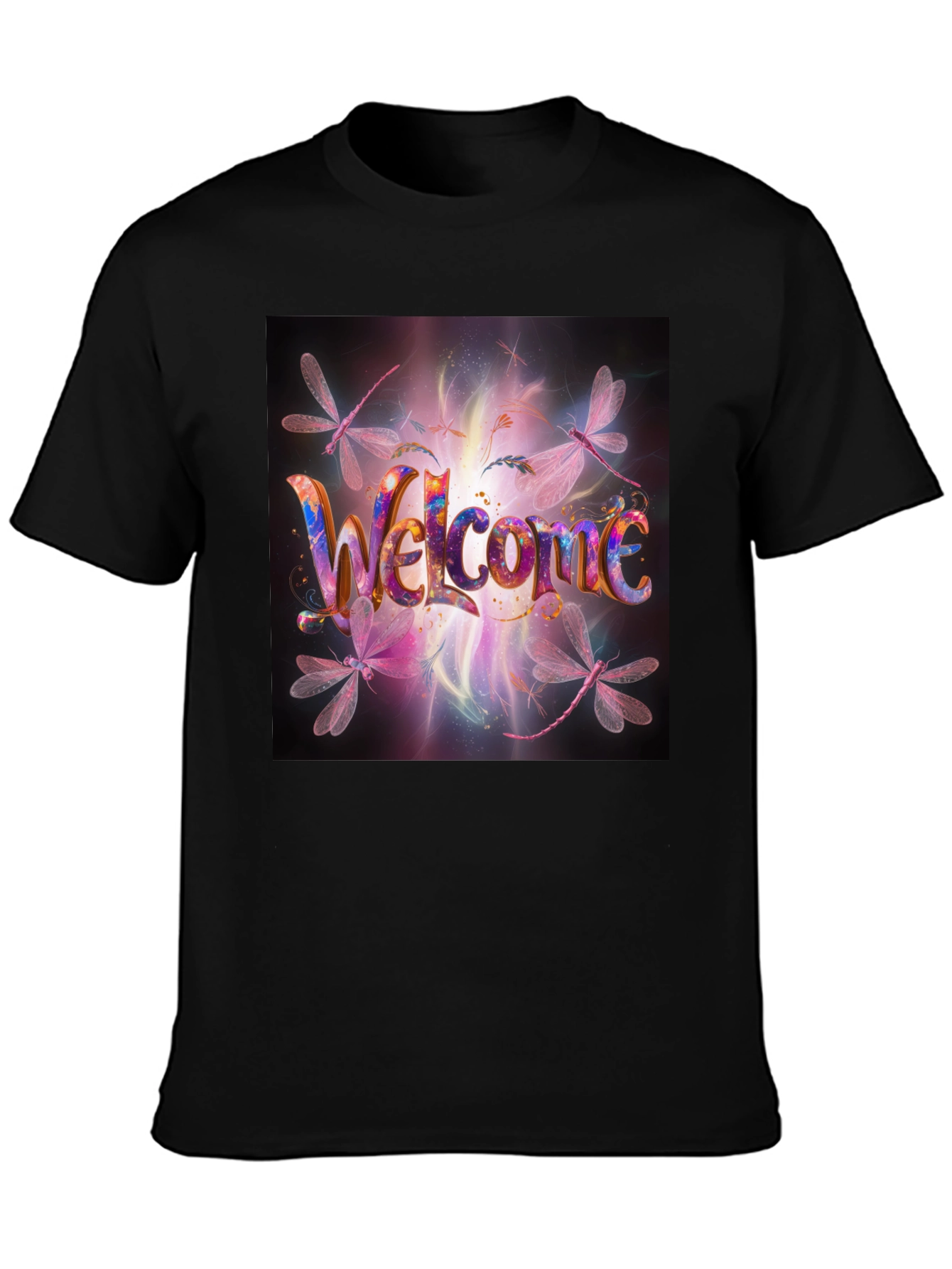 Welcome Dragonfly Graphic Tee
