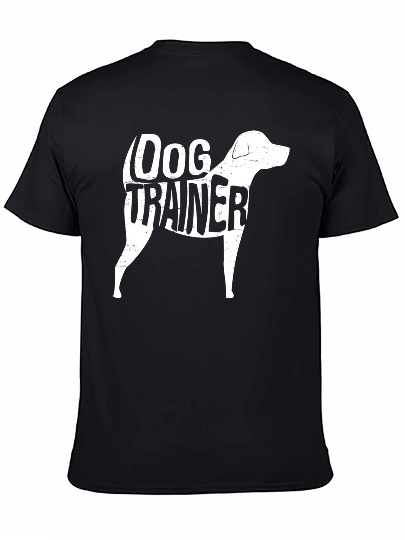 Dog Trainer Graphic Tee - Unisex Black T-Shirt