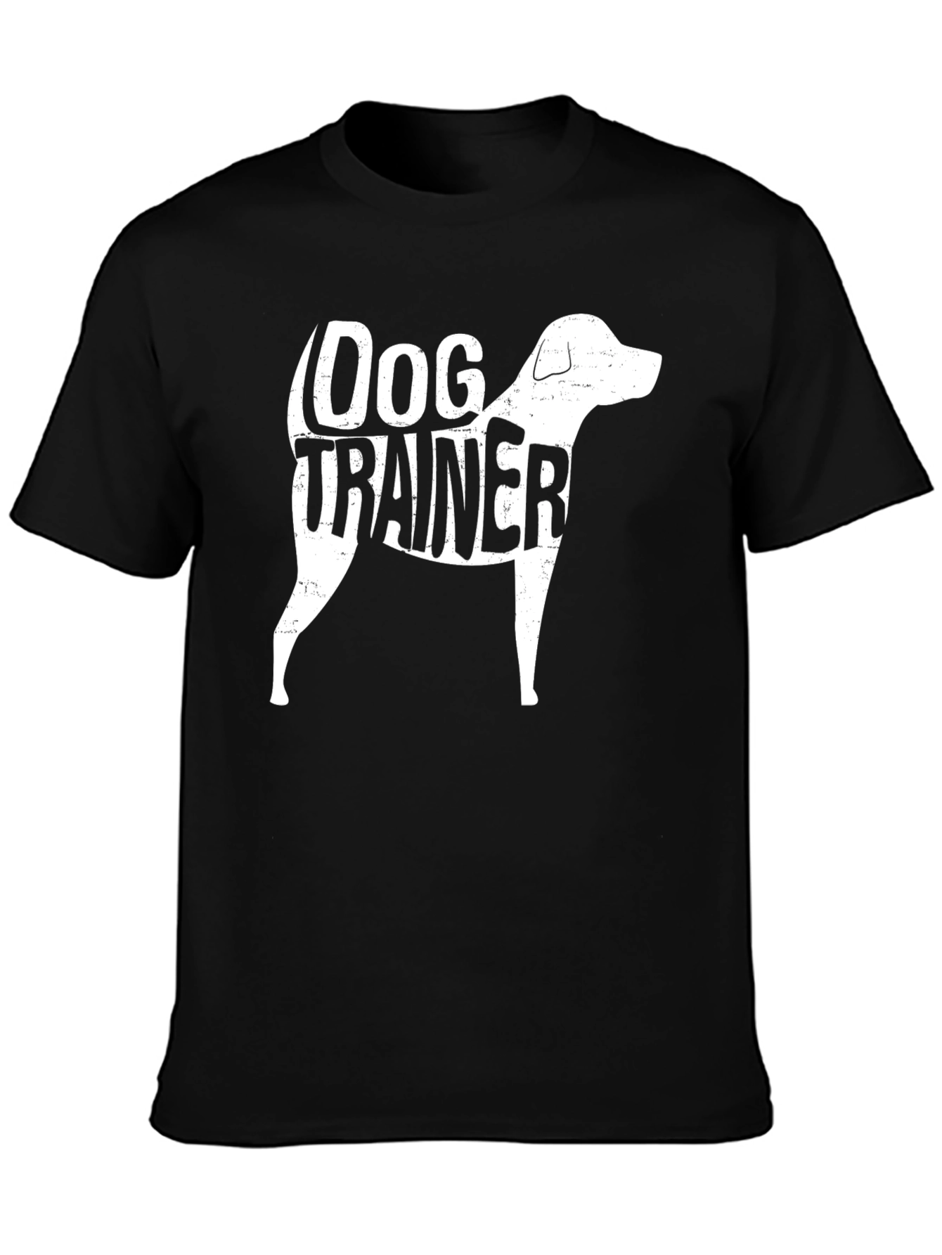 Dog Trainer Graphic Tee - Unisex Black T-Shirt