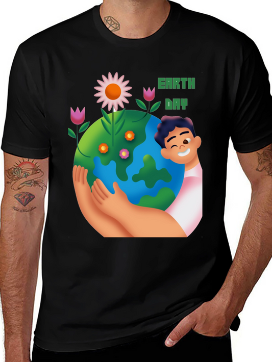 Earth Day T-Shirt - Hug the Planet Tee
