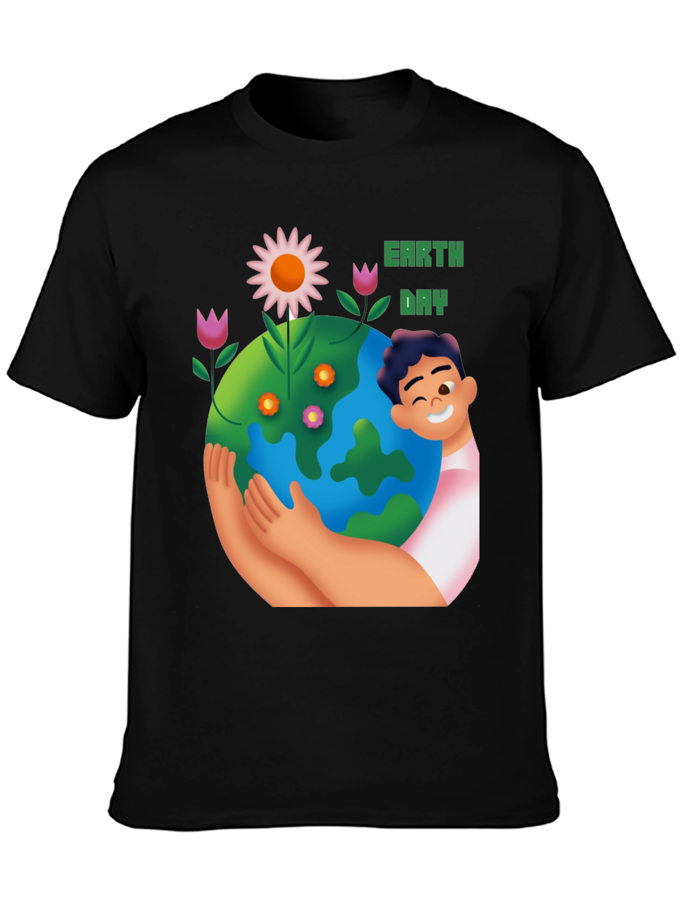 Earth Day T-Shirt - Hug the Planet Tee