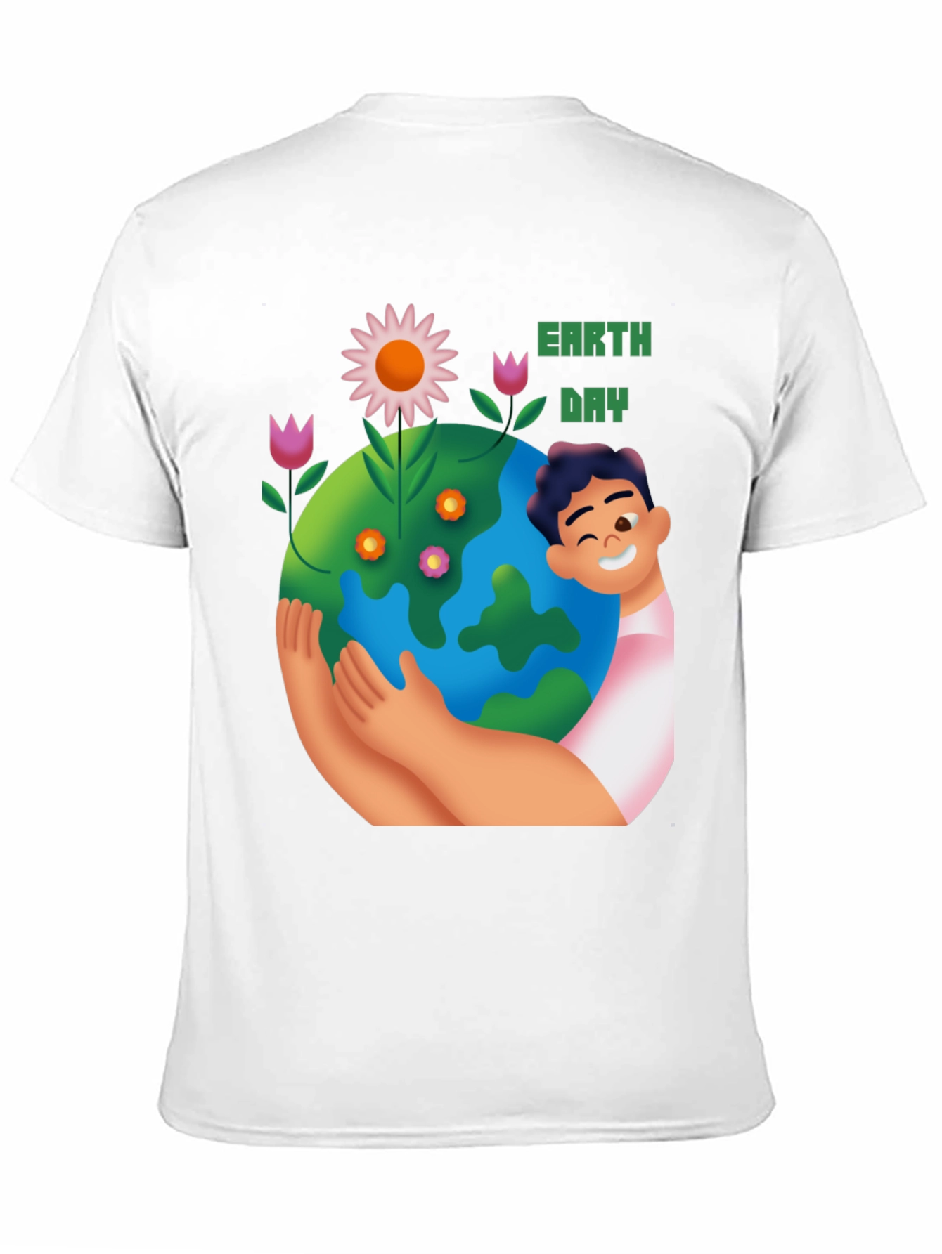 Earth Day T-Shirt - Hug the Planet Tee