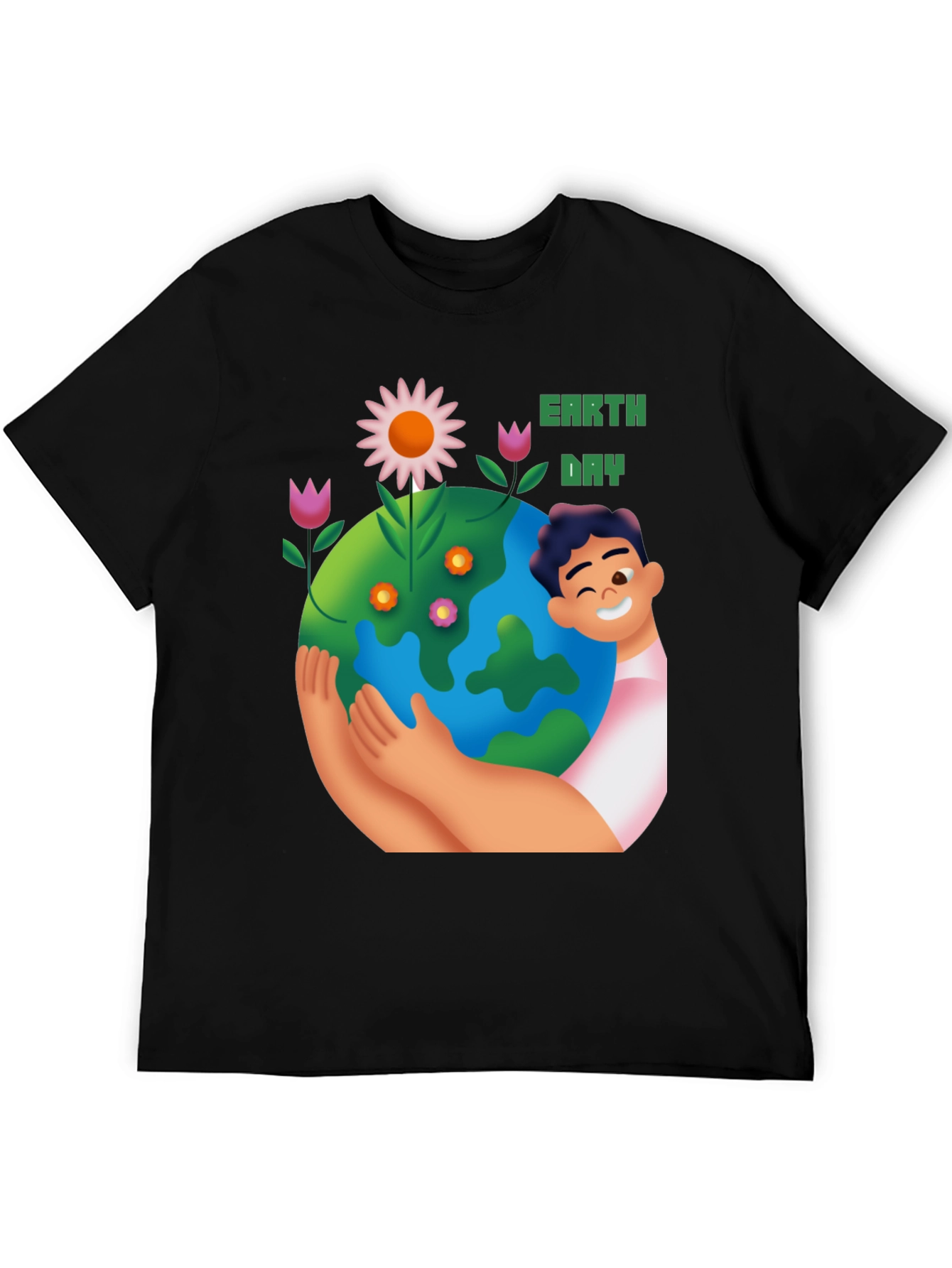 Earth Day T-Shirt - Hug the Planet Tee