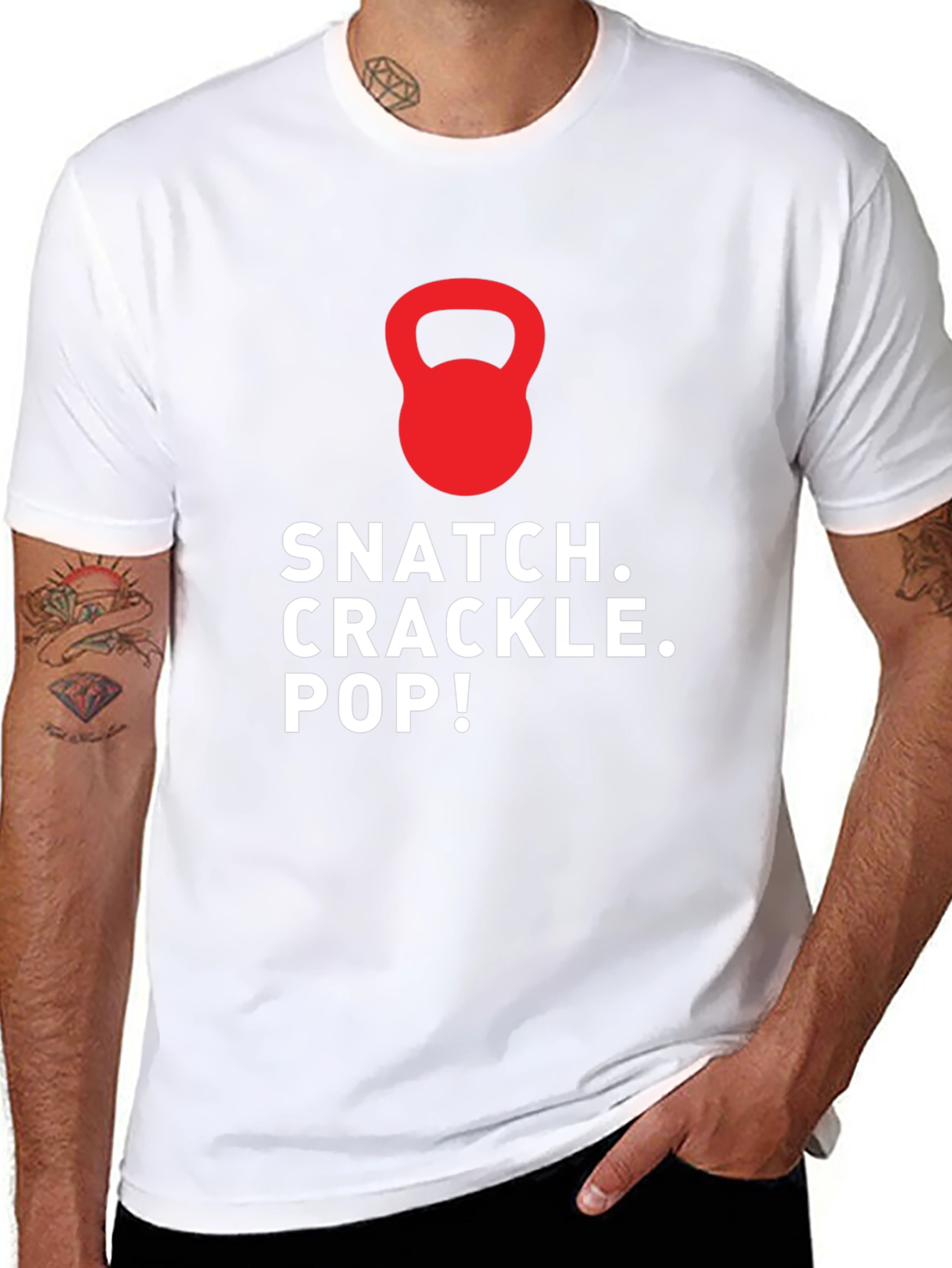 Snatch Crackle Pop Workout T-Shirt