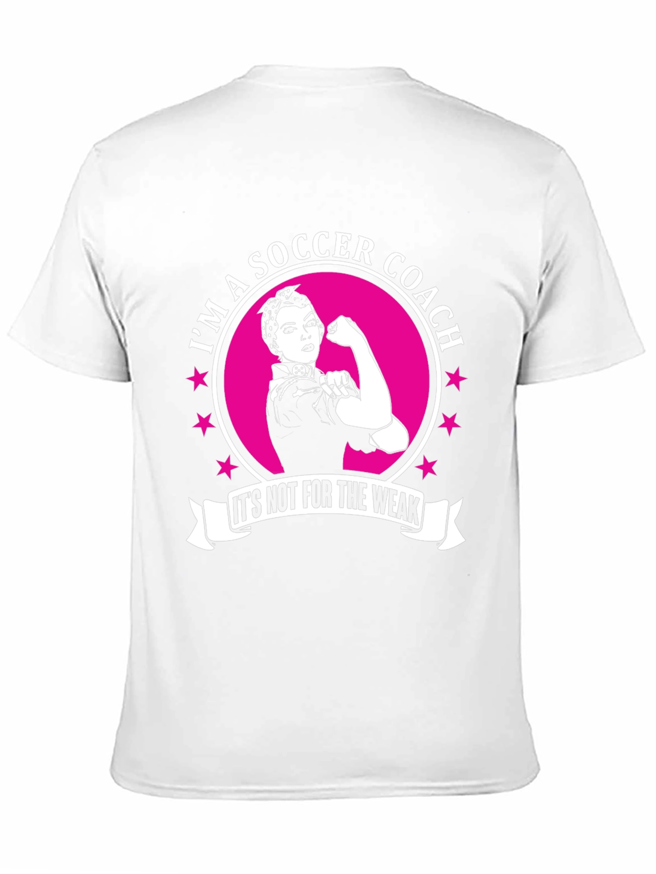 Soccer Coach T-Shirt - Empowering Design