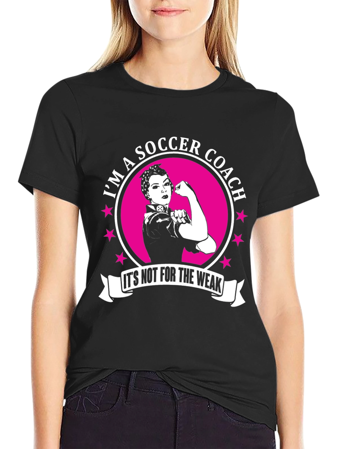 Soccer Coach T-Shirt - Empowering Design