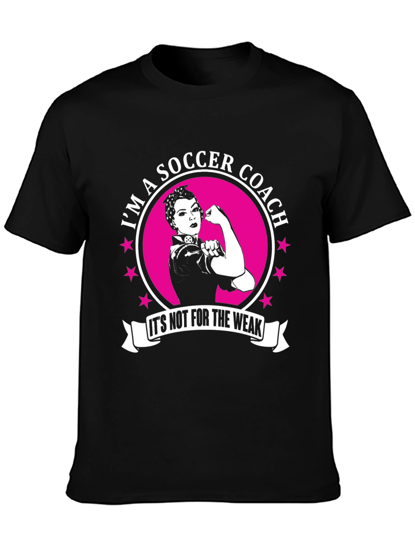 Soccer Coach T-Shirt - Empowering Design