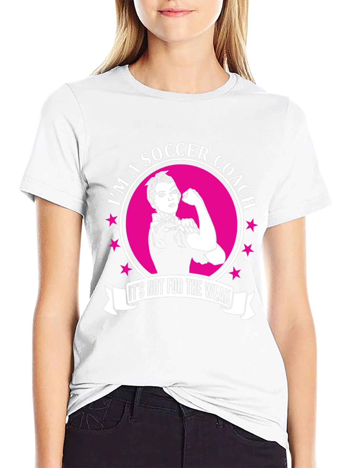 Soccer Coach T-Shirt - Empowering Design