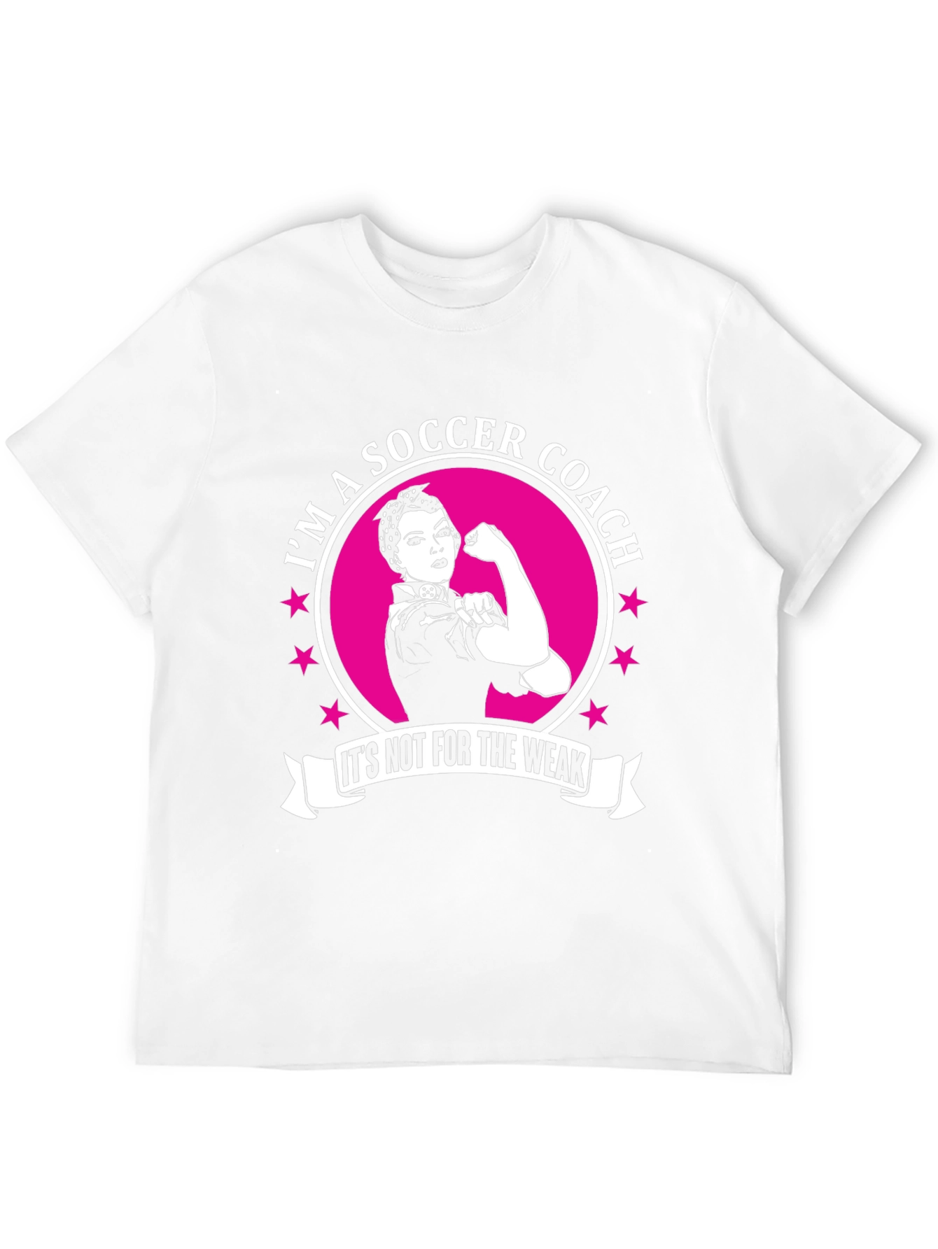 Soccer Coach T-Shirt - Empowering Design