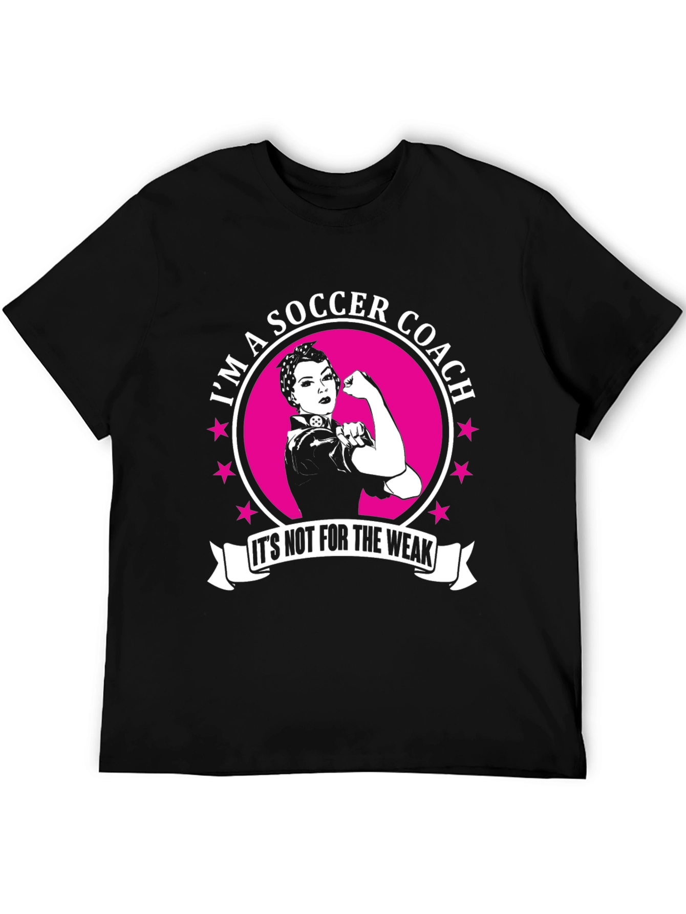 Soccer Coach T-Shirt - Empowering Design