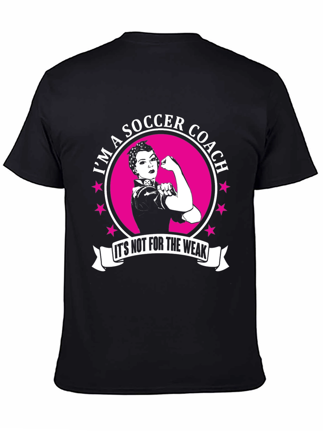 Soccer Coach T-Shirt - Empowering Design