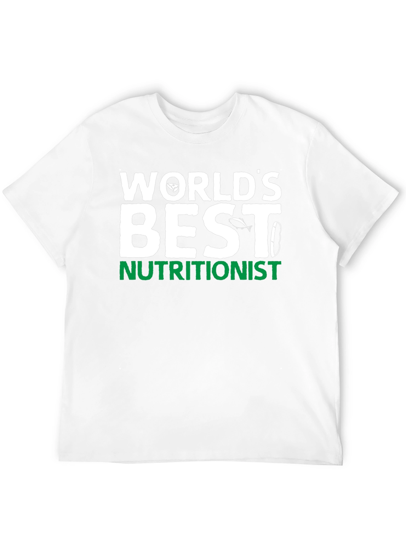Worlds Best Nutritionist Black T-Shirt