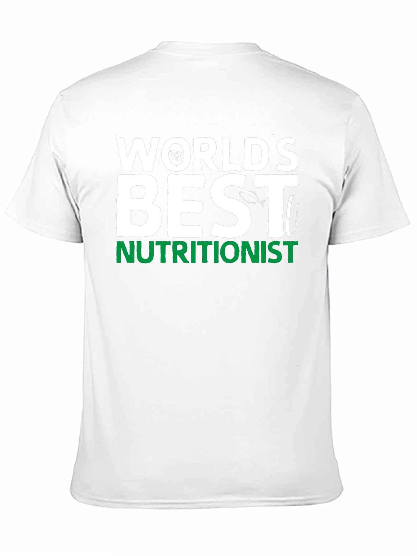 Worlds Best Nutritionist Black T-Shirt