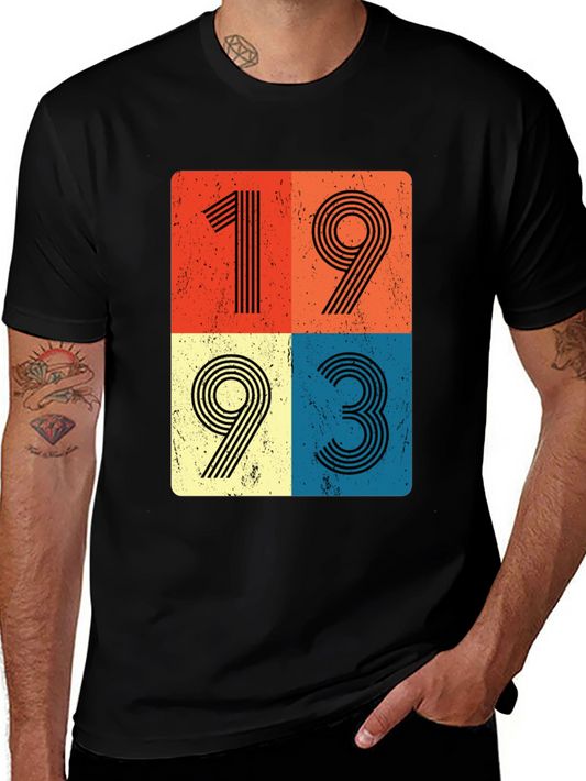 Retro 1993 Graphic Tee - Vintage Style T-Shirt
