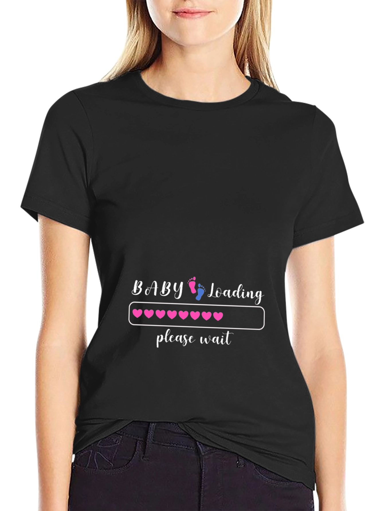 Baby Loading T-Shirt - Pregnancy Announcement Tee