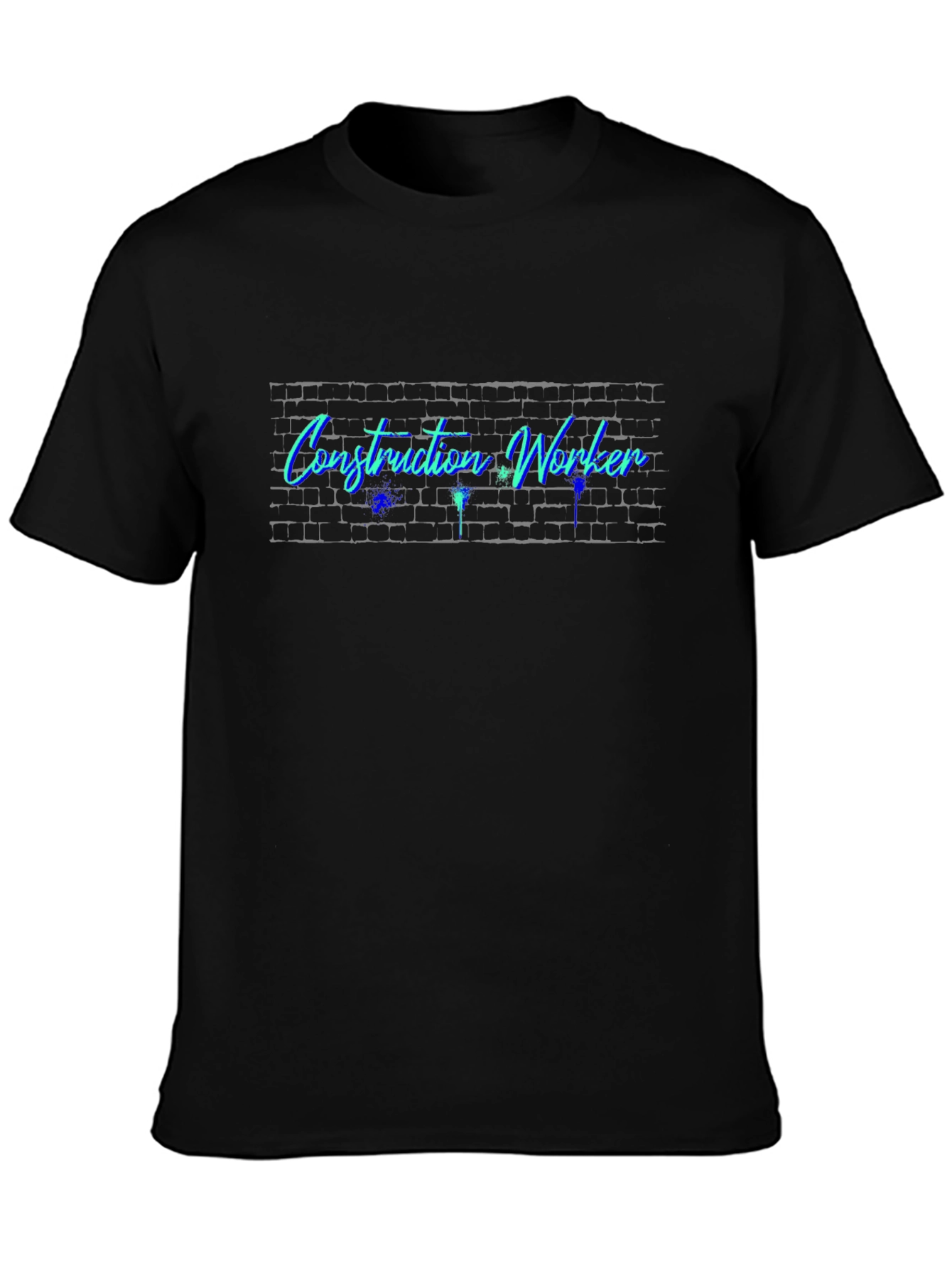 Construction Worker Brick T-Shirt