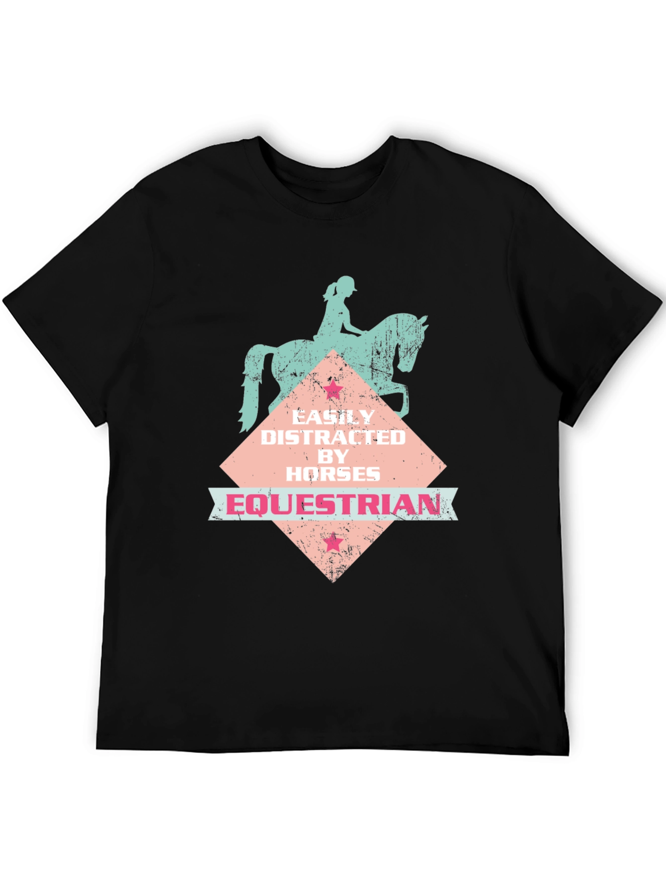 Equestrian Horse Lover Graphic T-Shirt