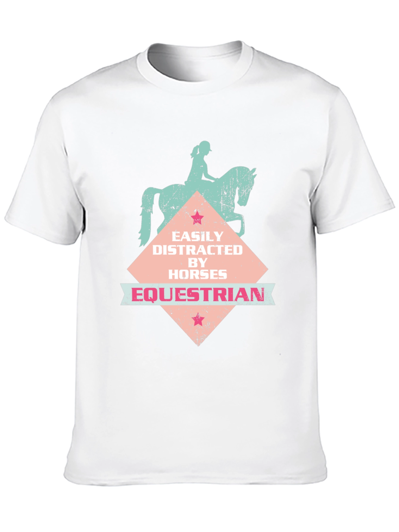 Equestrian Horse Lover Graphic T-Shirt