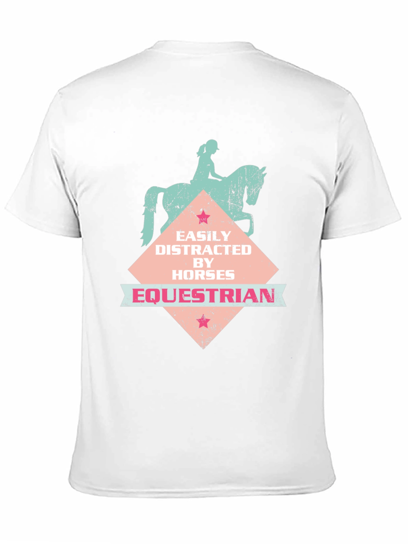 Equestrian Horse Lover Graphic T-Shirt