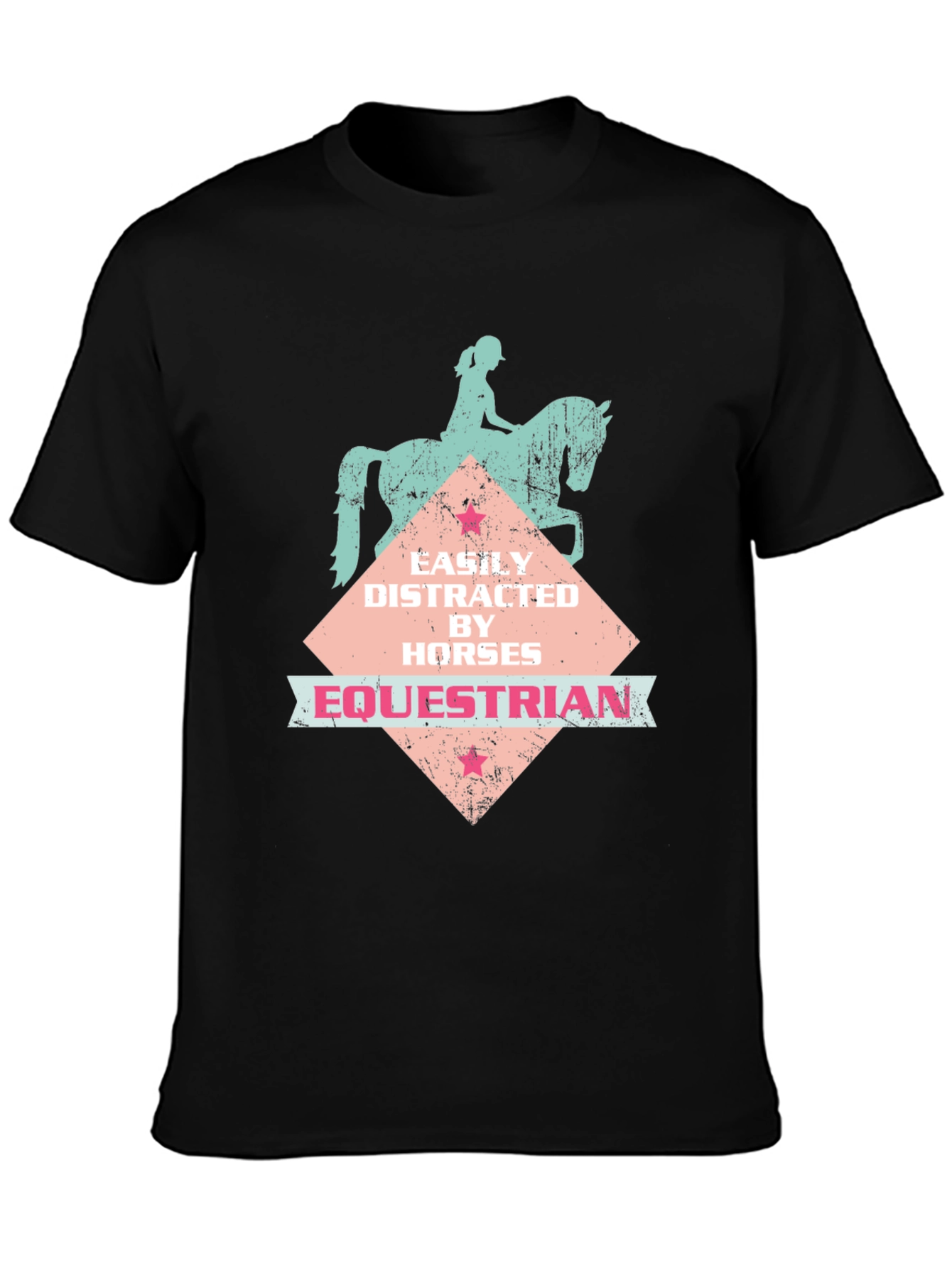 Equestrian Horse Lover Graphic T-Shirt