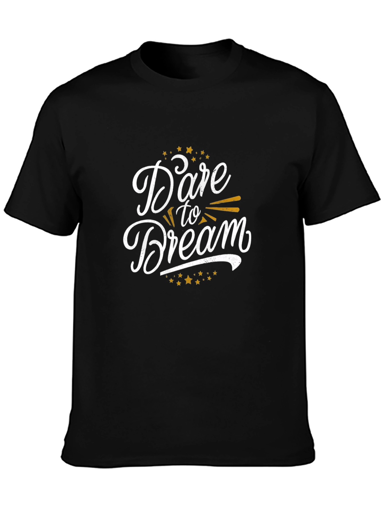 Dare to Dream Graphic T-Shirt - Black