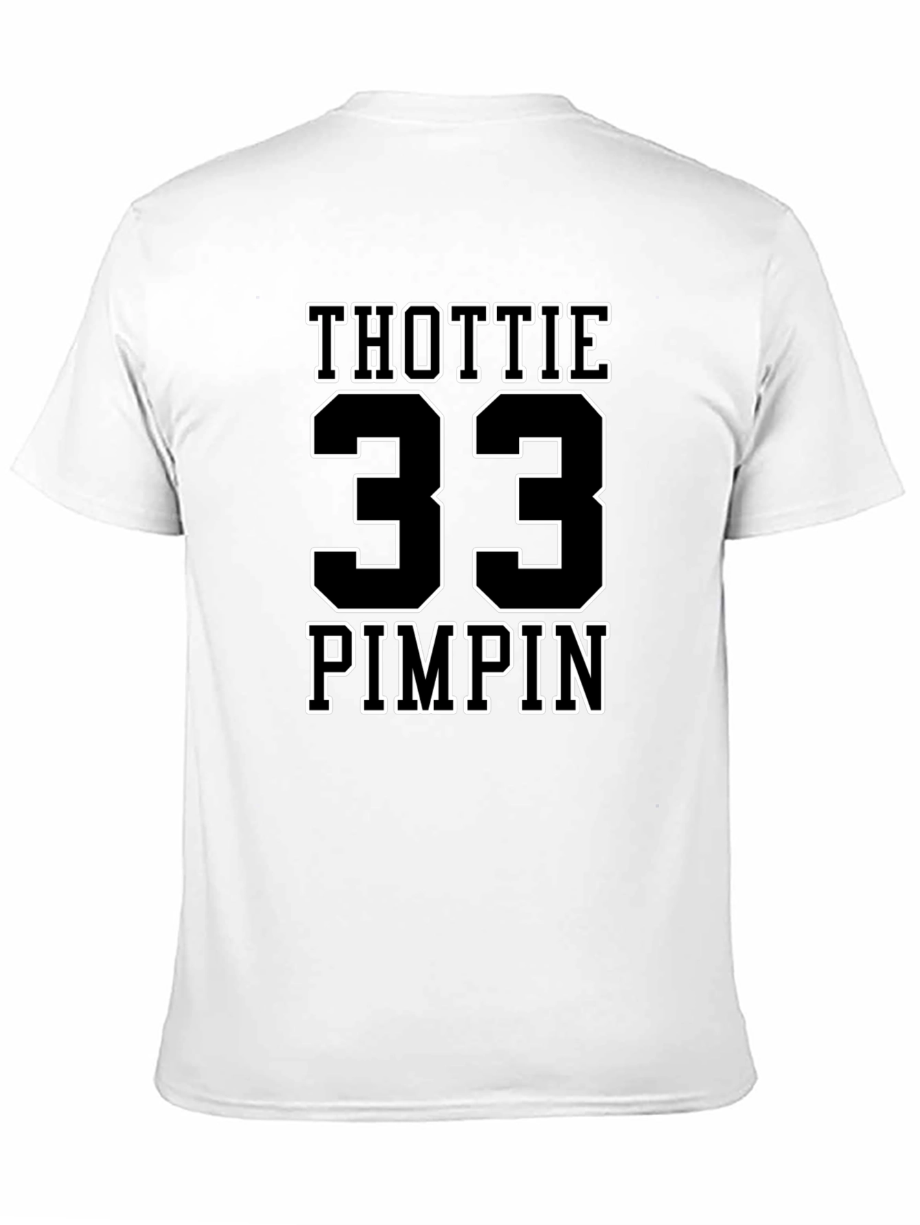 Thottie 33 Pimpin Graphic T-Shirt - Black