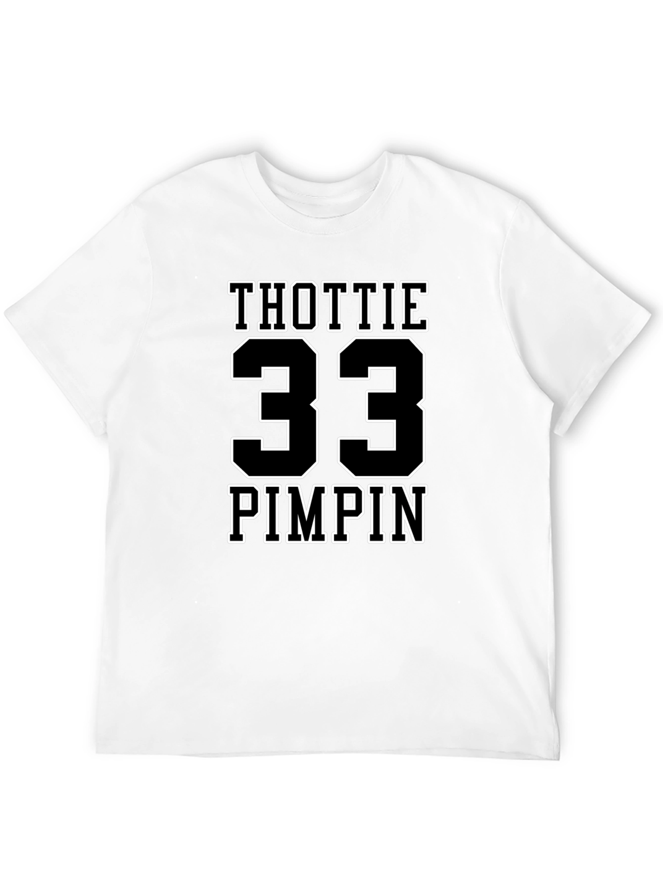 Thottie 33 Pimpin Graphic T-Shirt - Black