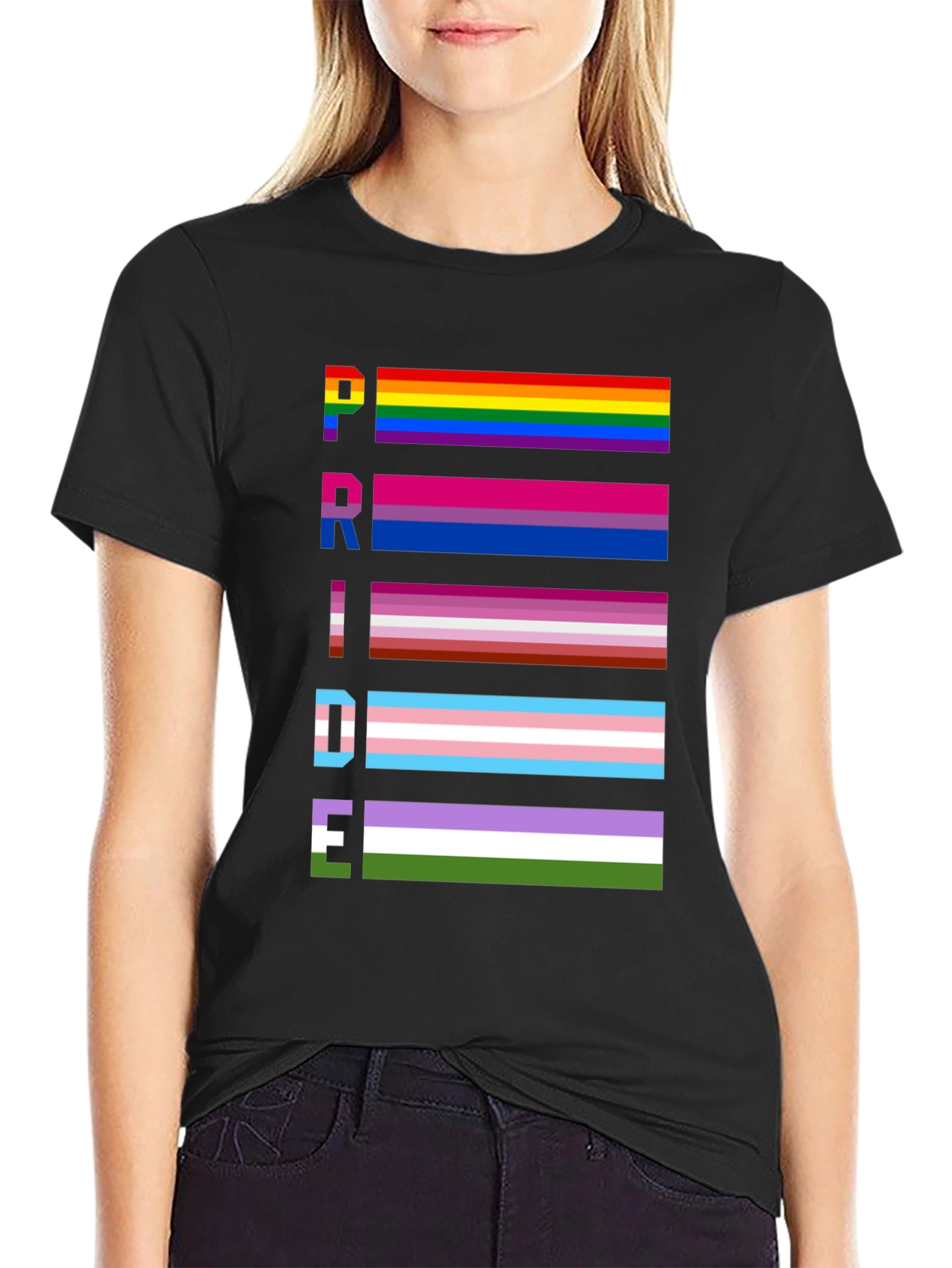 Pride Flags T-Shirt | LGBTQ+ Flags Tee