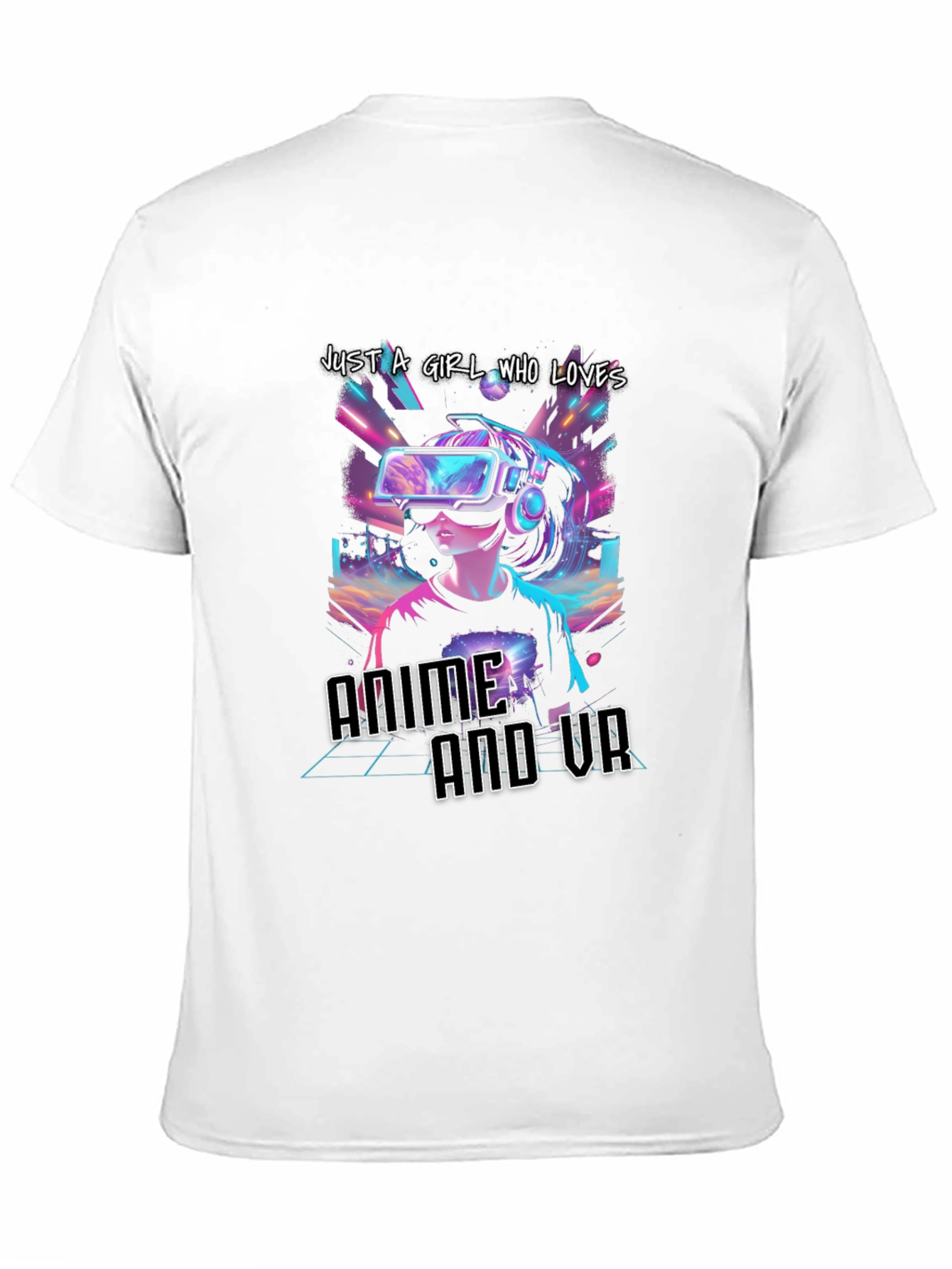 Anime and VR Girls T-Shirt - Gamer Tee