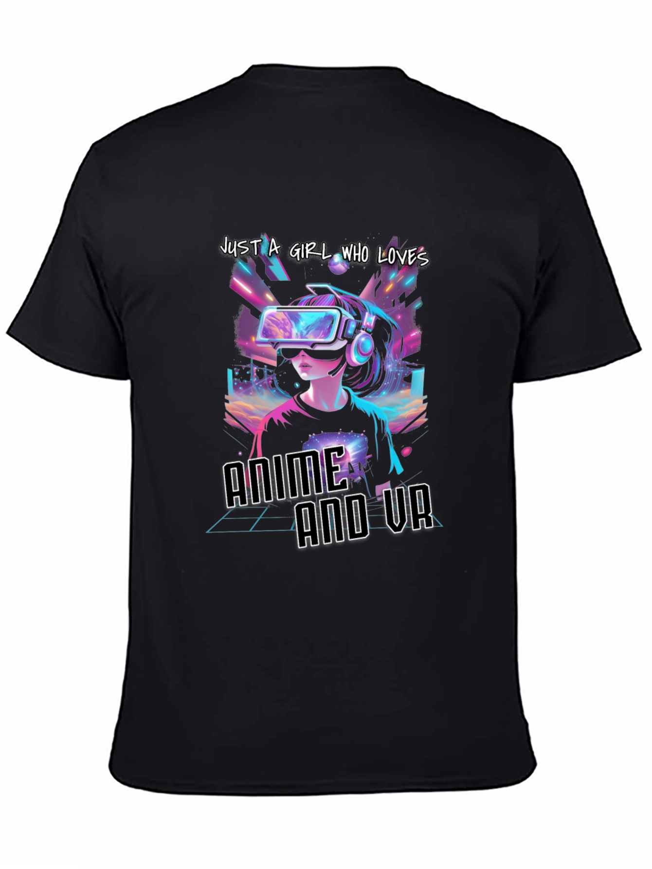 Anime and VR Girls T-Shirt - Gamer Tee