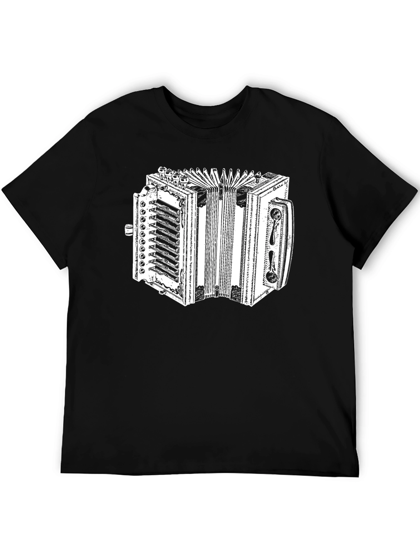 Accordion Graphic Tee - Musician Style