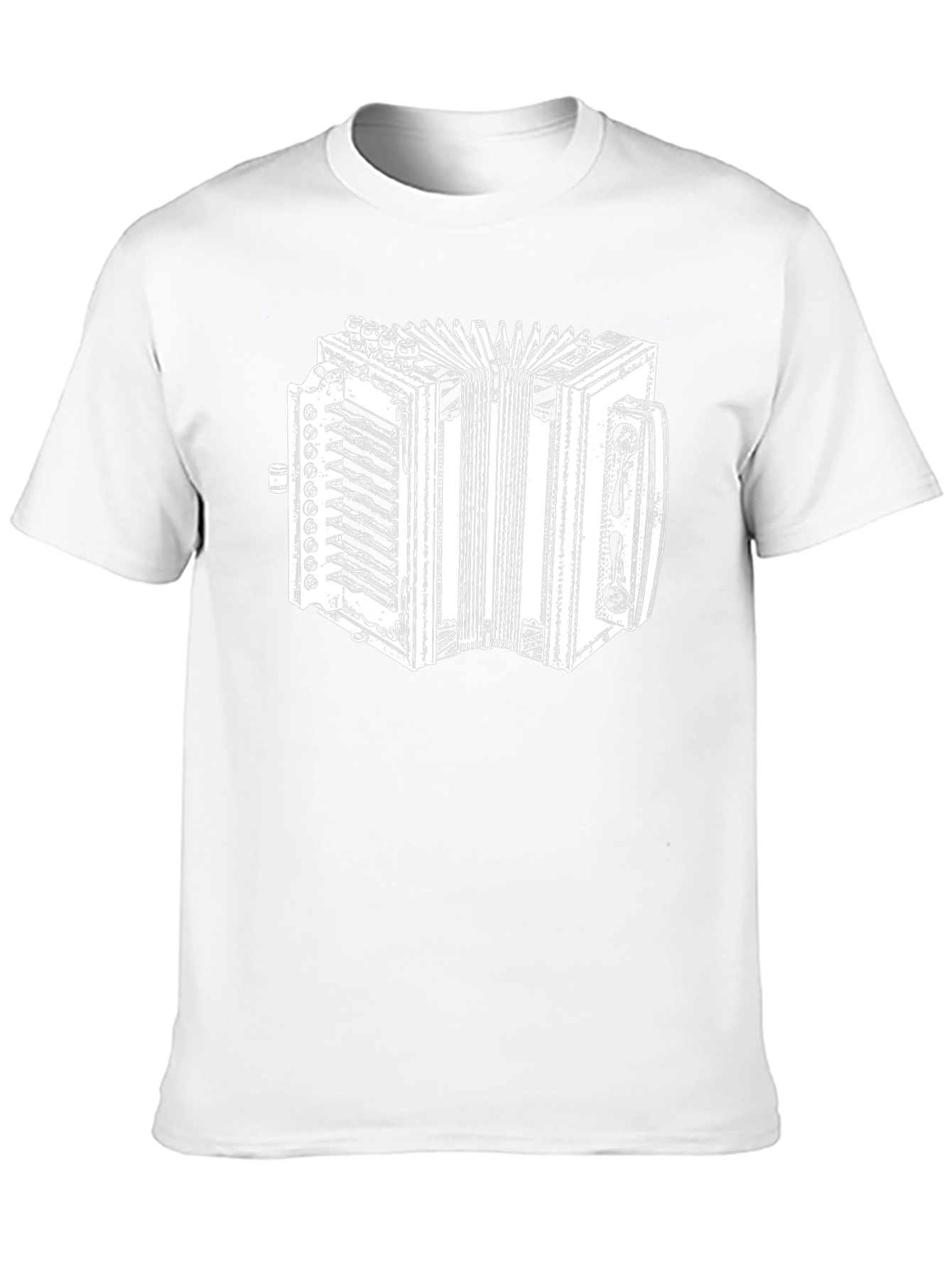 Accordion Graphic Tee - Musician Style