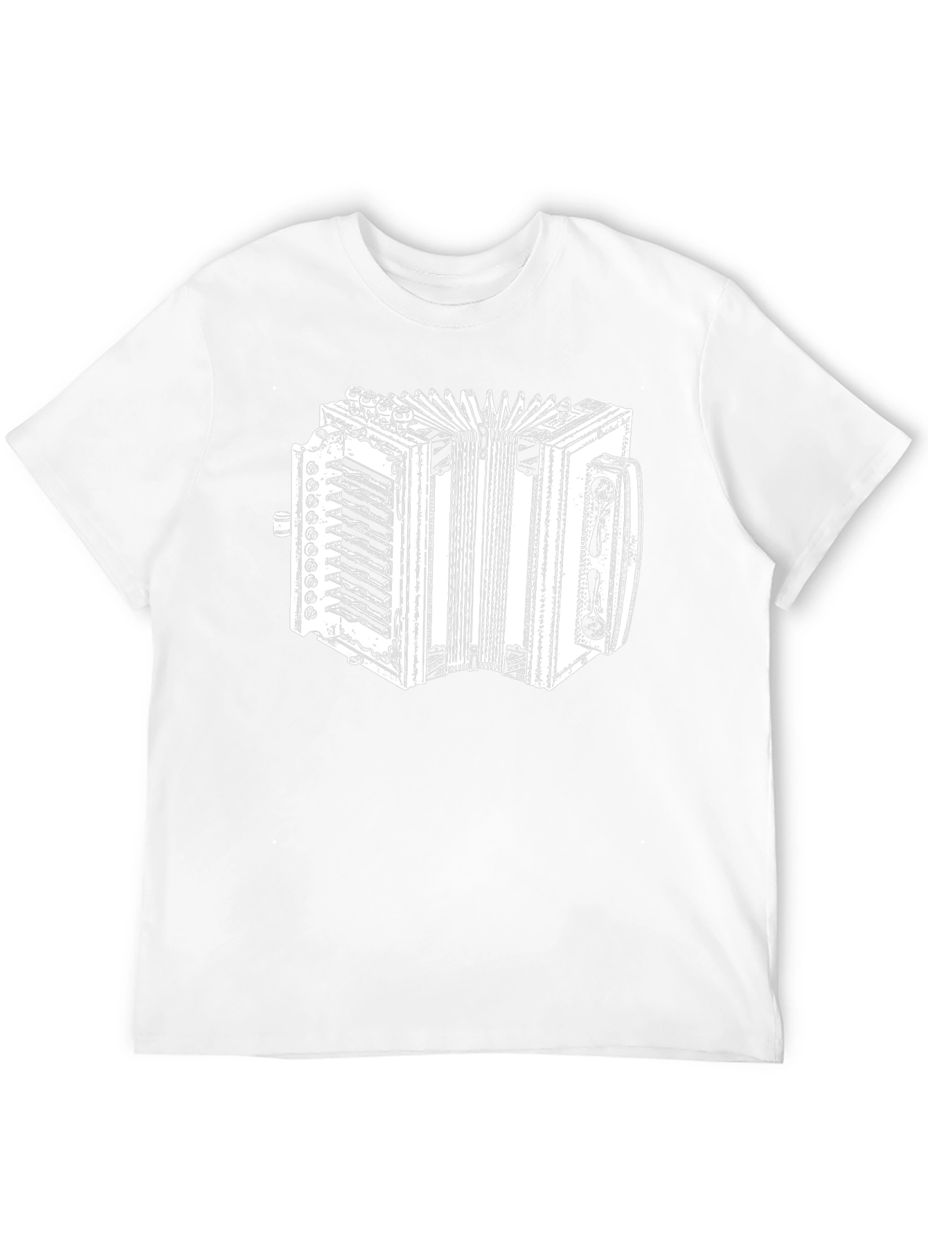Accordion Graphic Tee - Musician Style