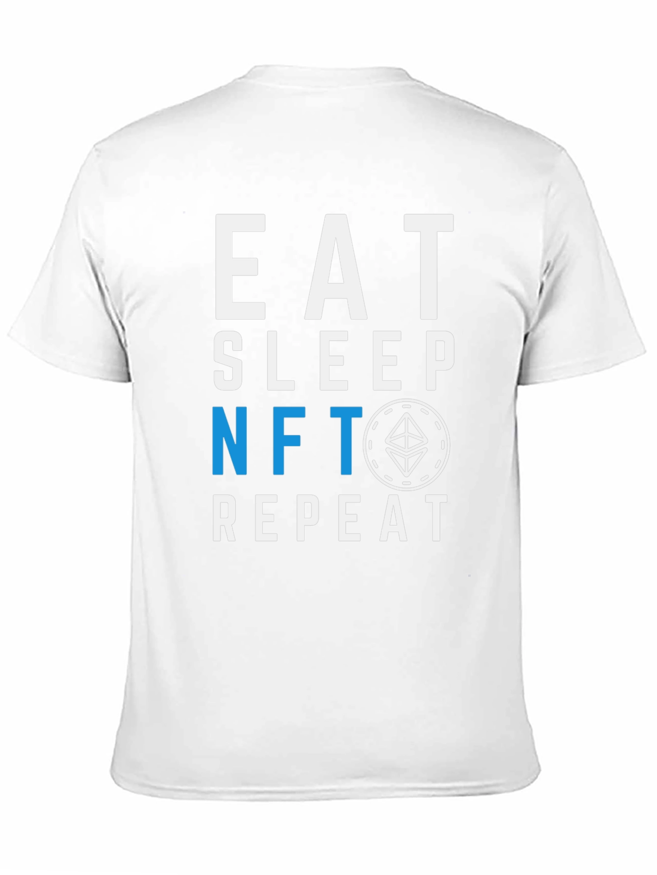 Eat Sleep NFT Repeat Graphic Tee