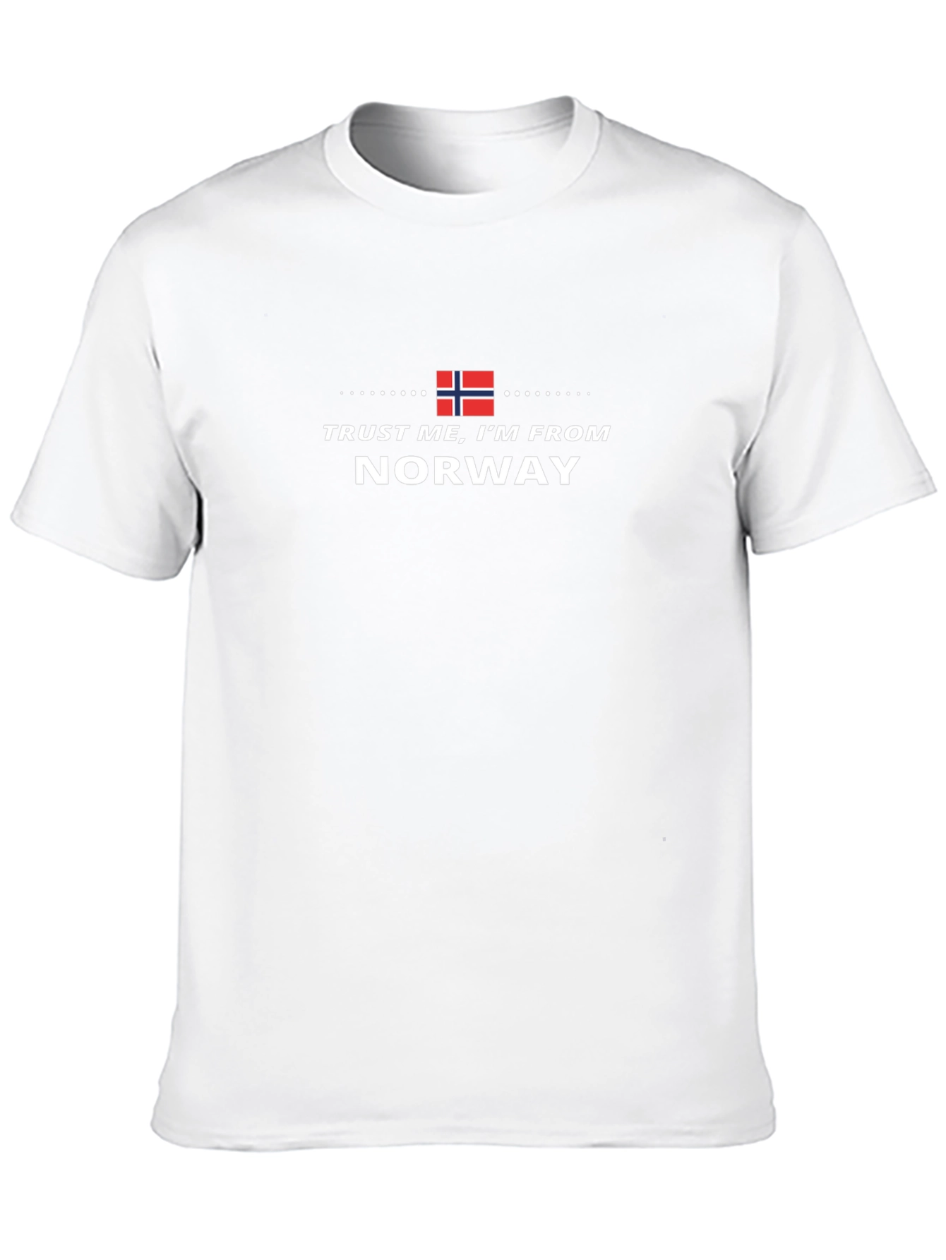 Trust Me Im From Norway Black T-Shirt