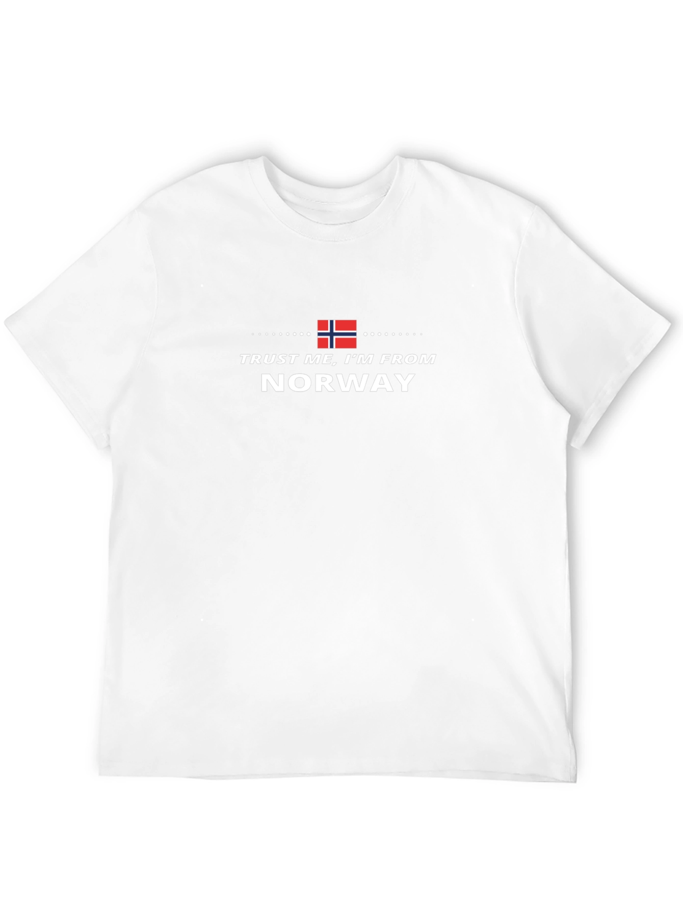 Trust Me Im From Norway Black T-Shirt