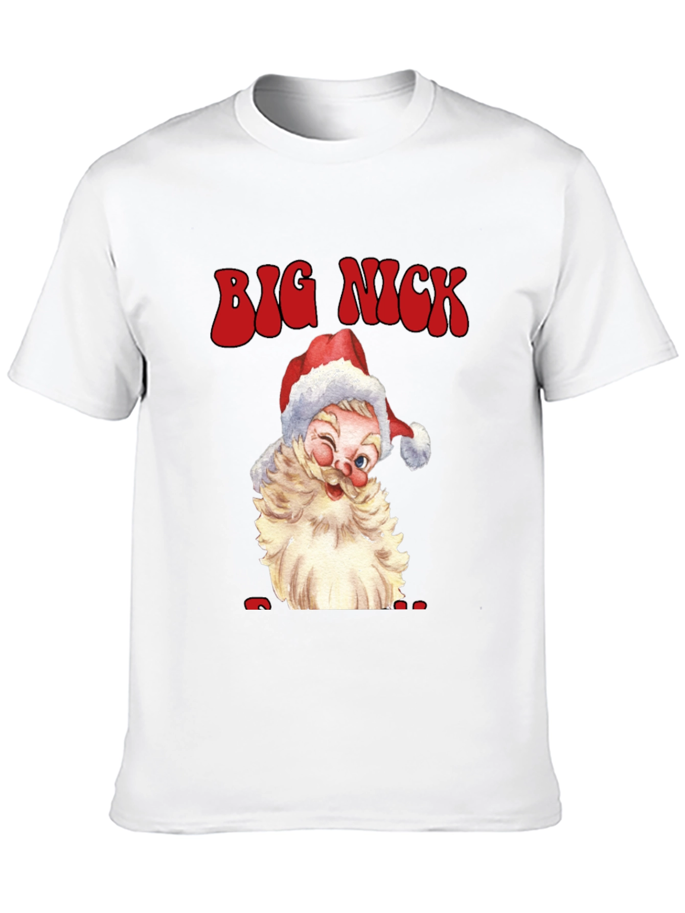 Big Nick Santa Graphic Tee - Holiday Cheer