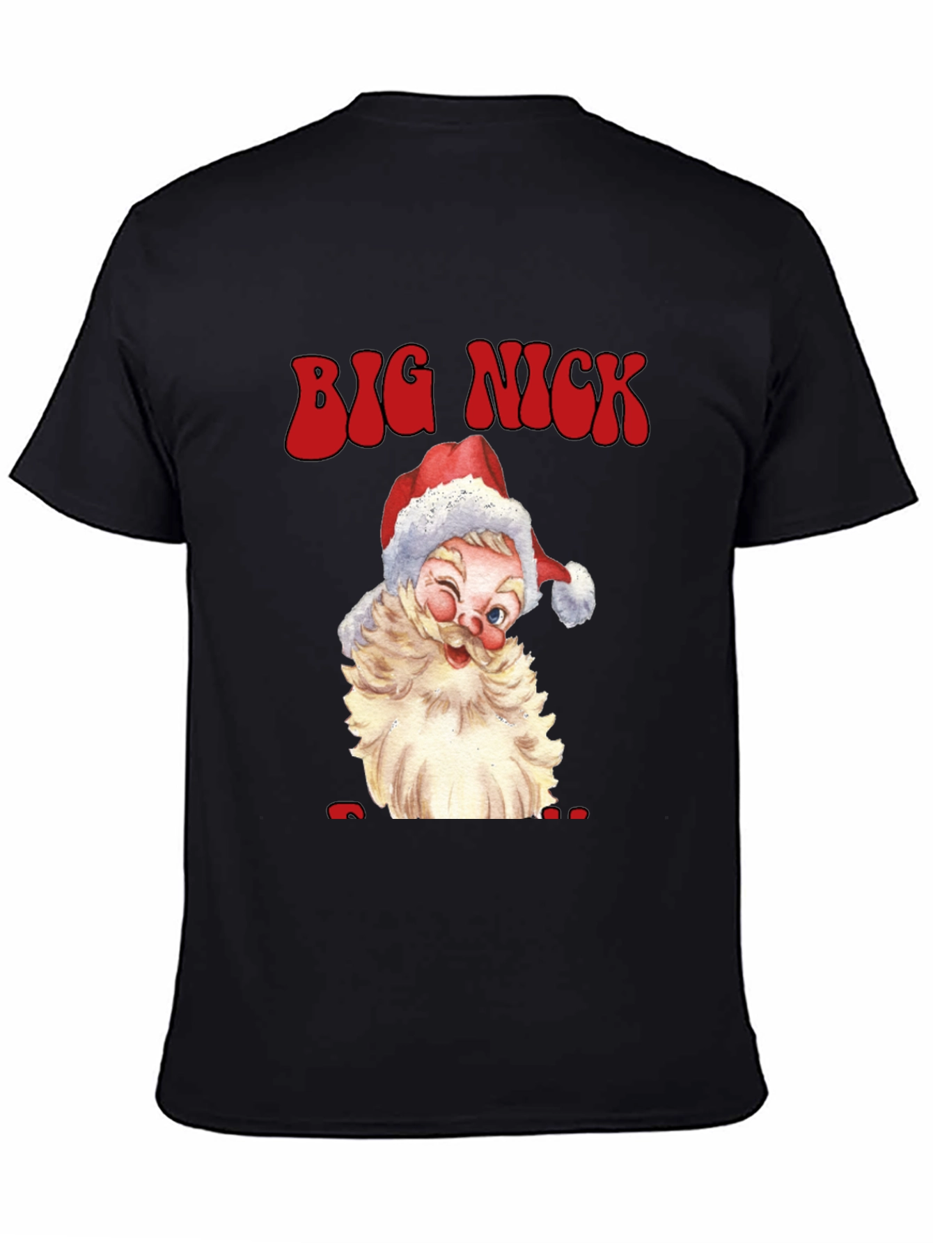 Big Nick Santa Graphic Tee - Holiday Cheer
