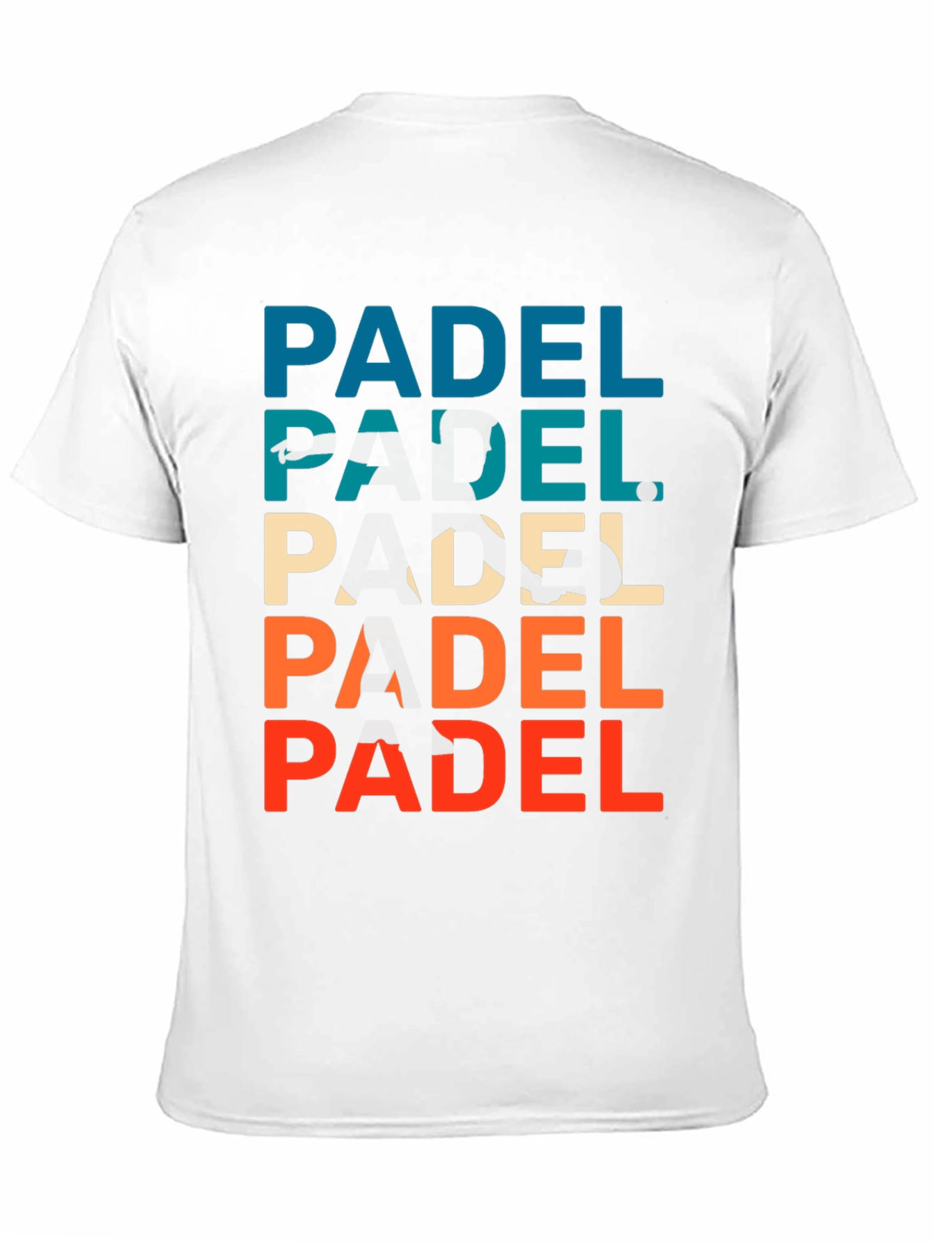 Retro Padel Player Graphic T-Shirt
