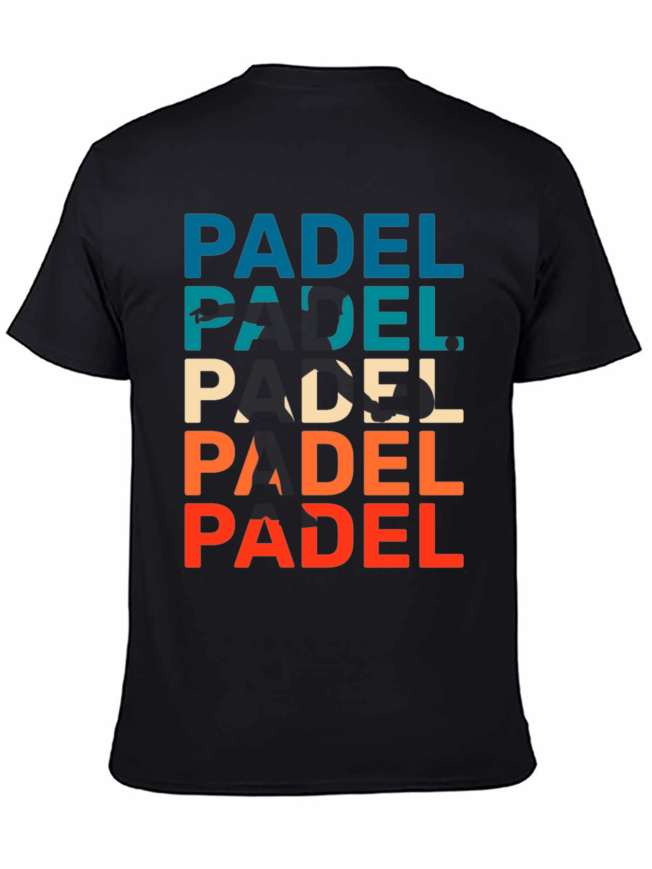 Retro Padel Player Graphic T-Shirt