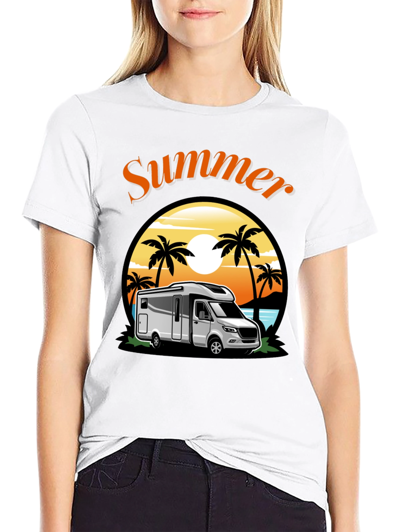 Summer RV Trip Graphic Tee