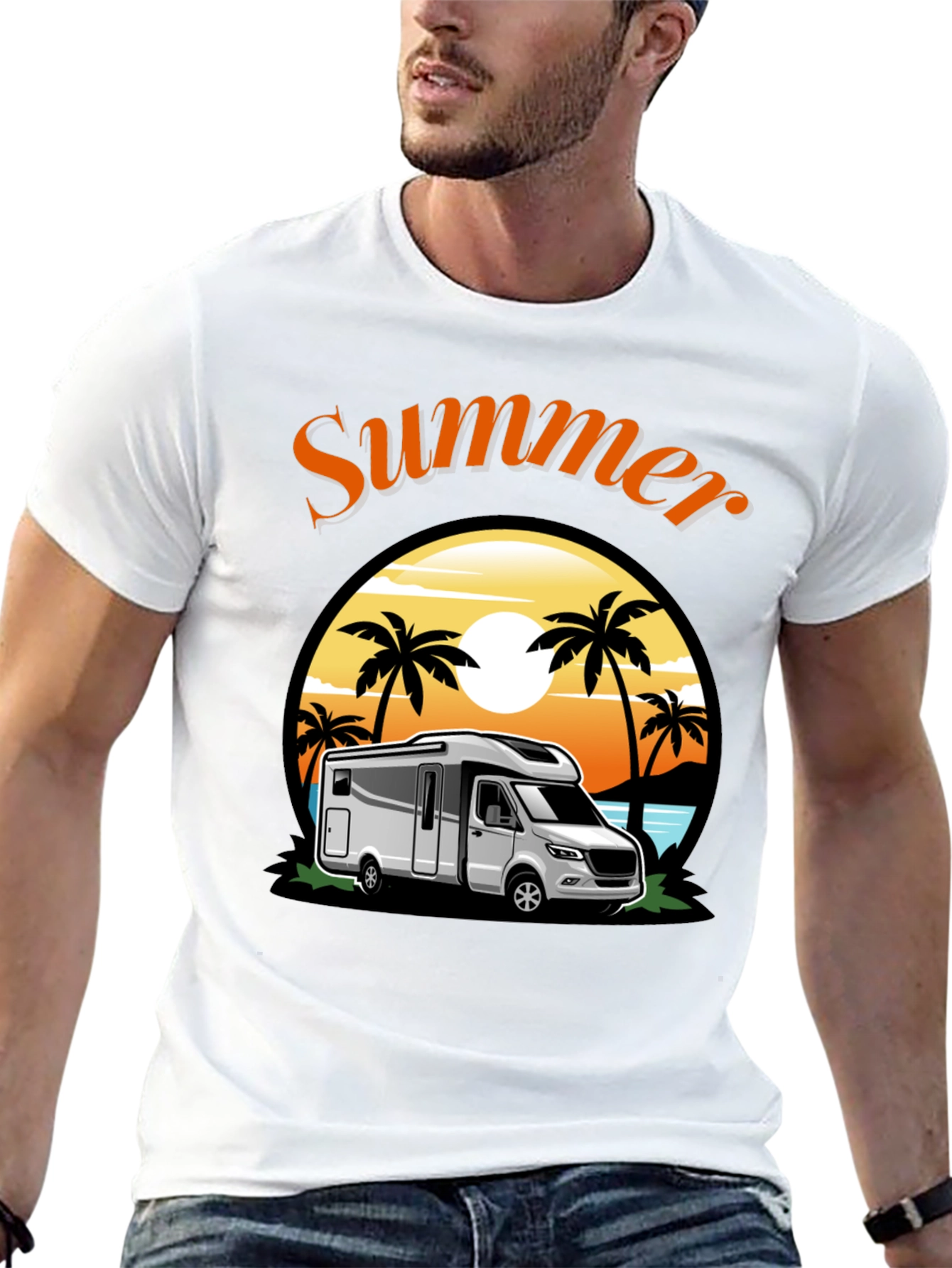 Summer RV Trip Graphic Tee