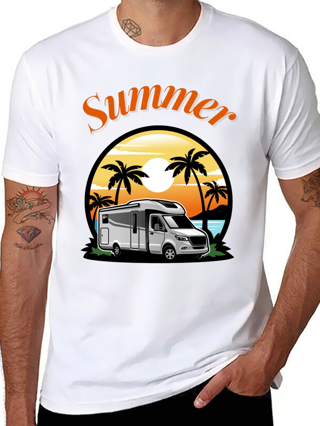 Summer RV Trip Graphic Tee