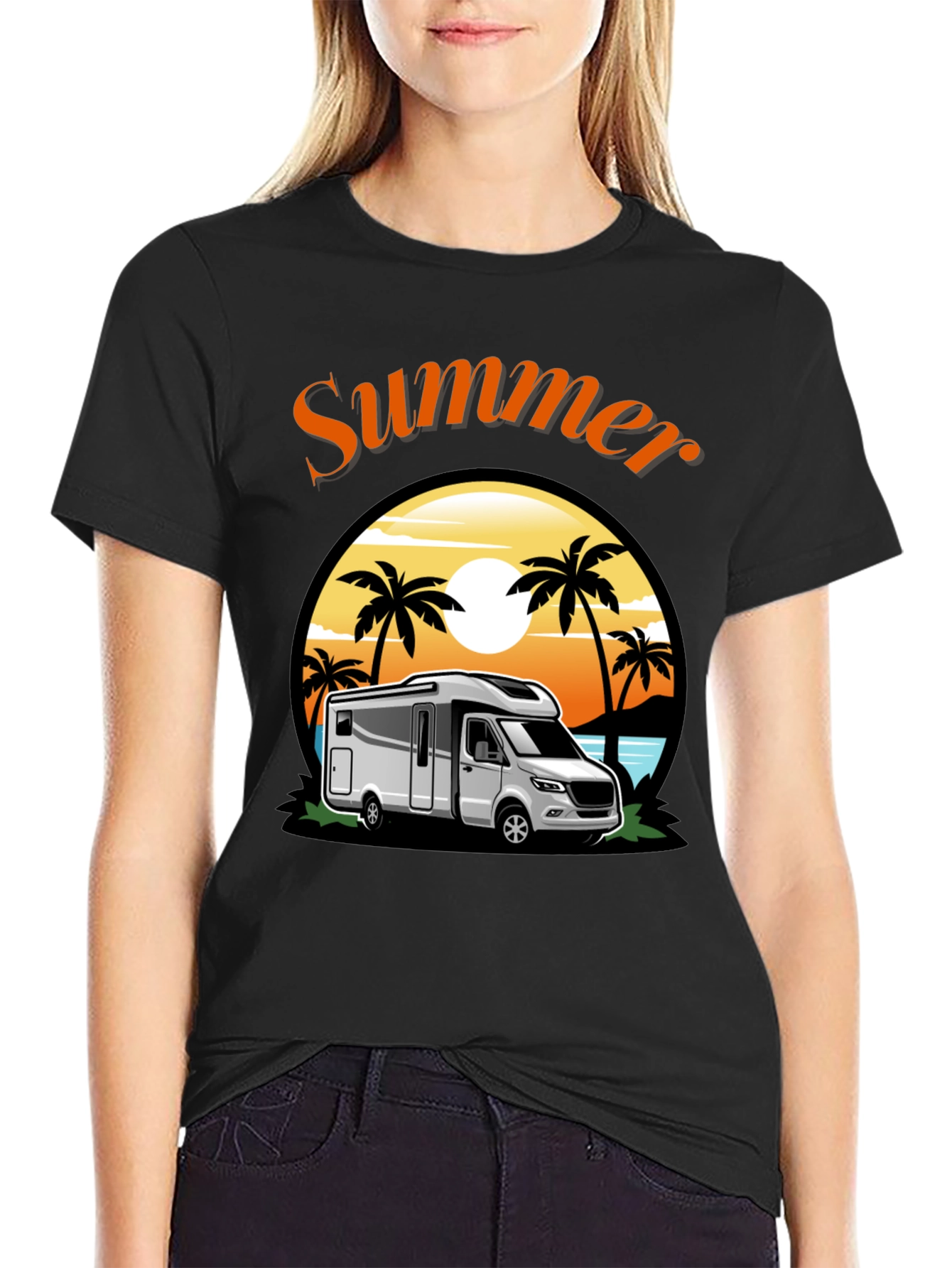 Summer RV Trip Graphic Tee