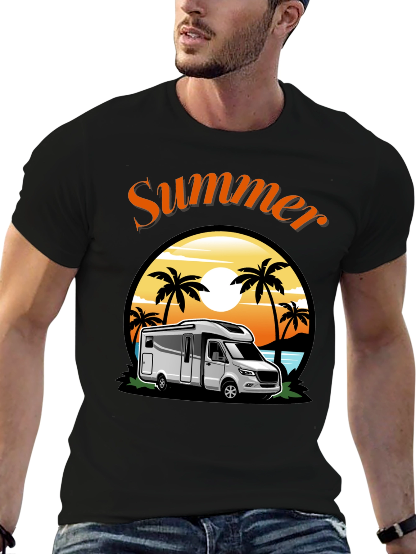 Summer RV Trip Graphic Tee