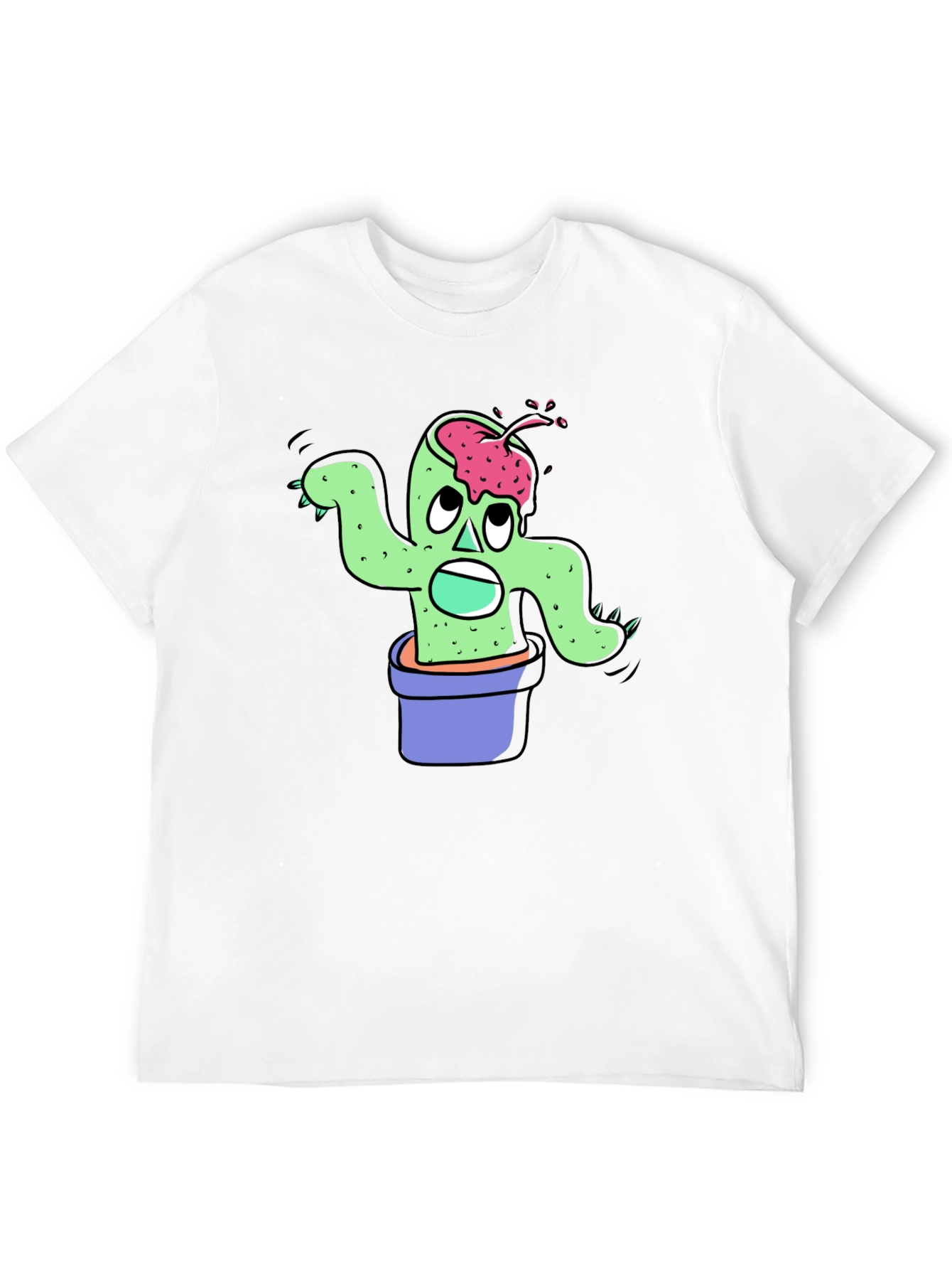 Zombie Cactus Plant T-Shirt