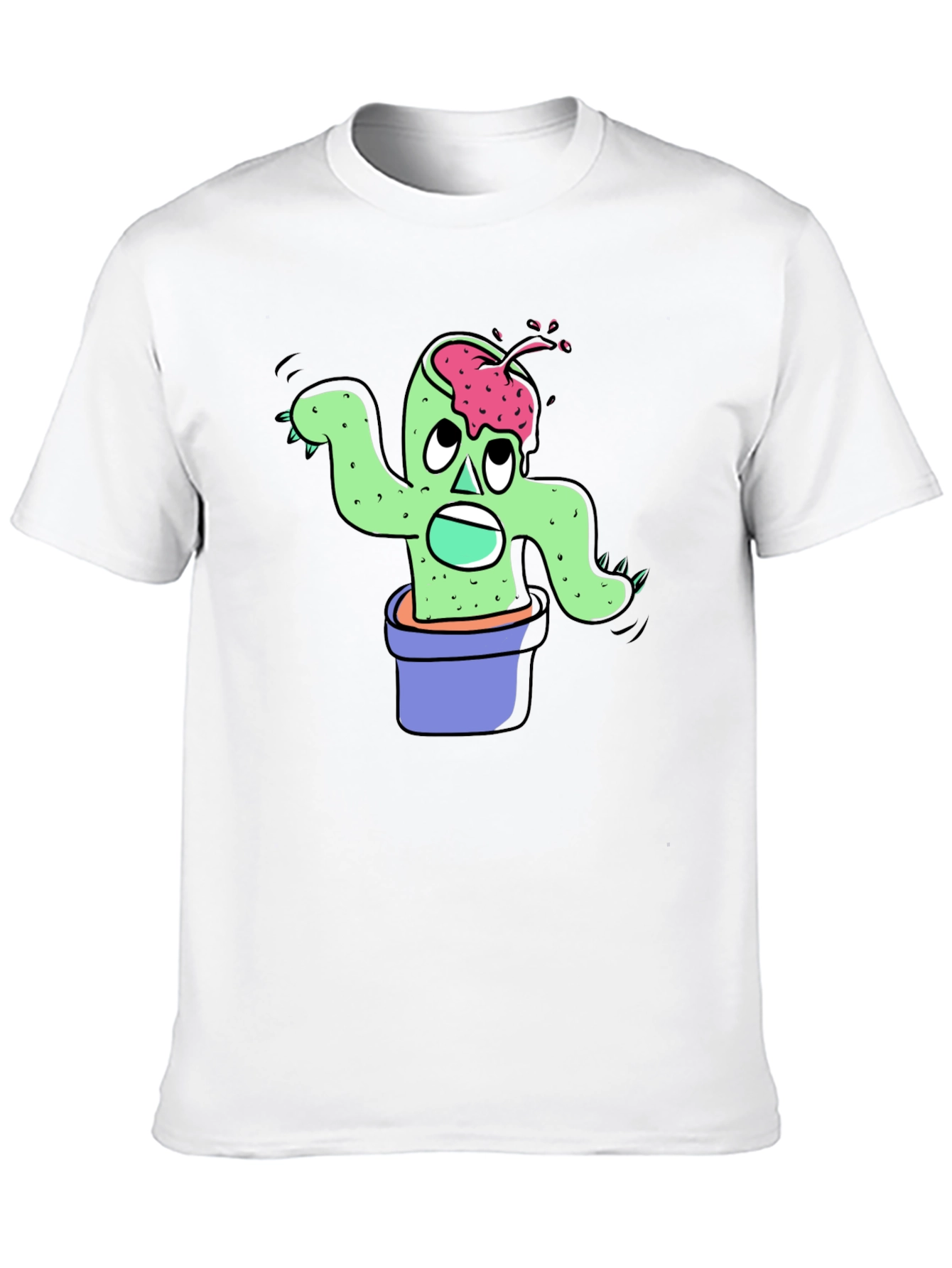 Zombie Cactus Plant T-Shirt