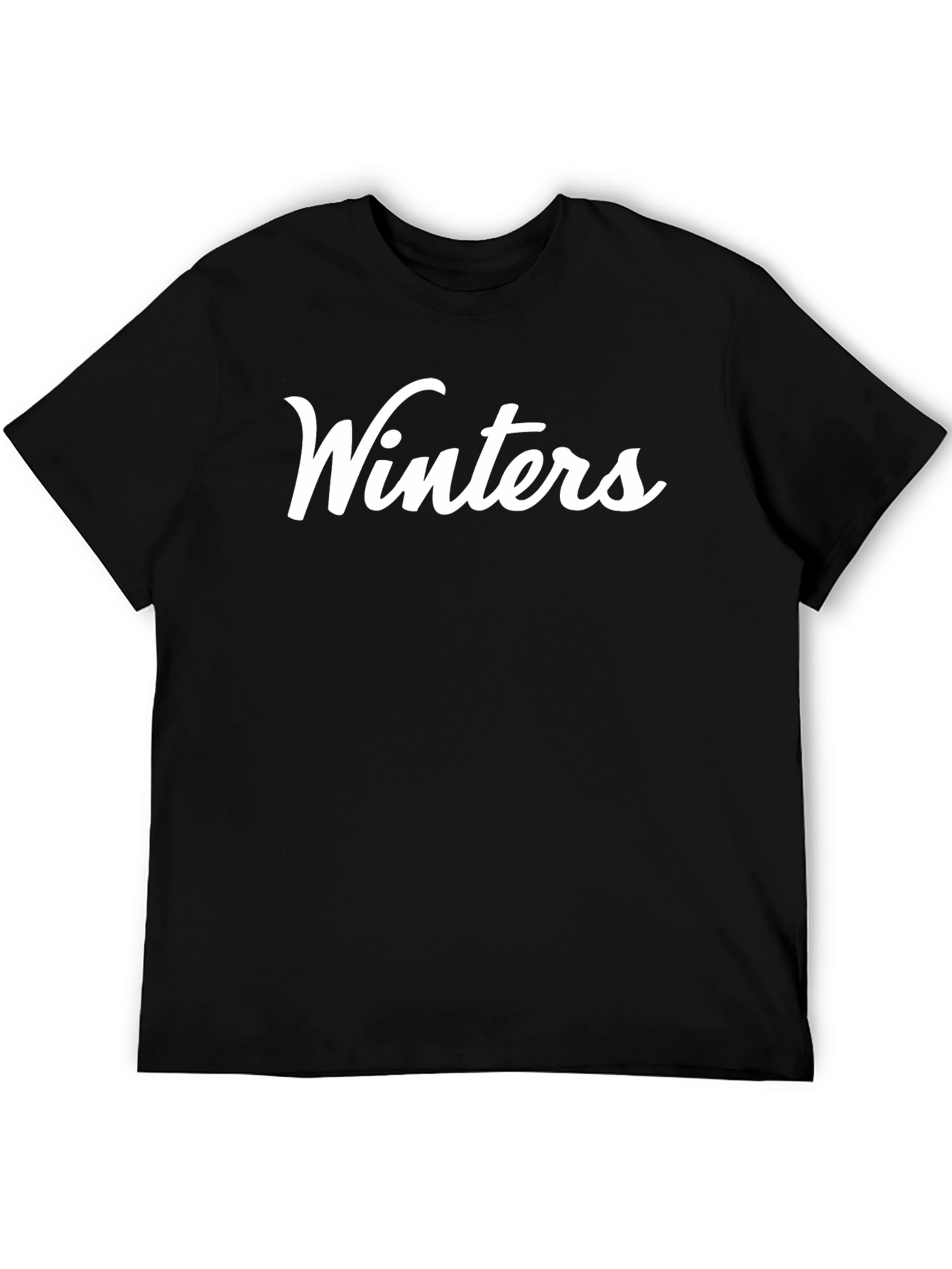 Winters Script T-Shirt - Classic Casual Tee