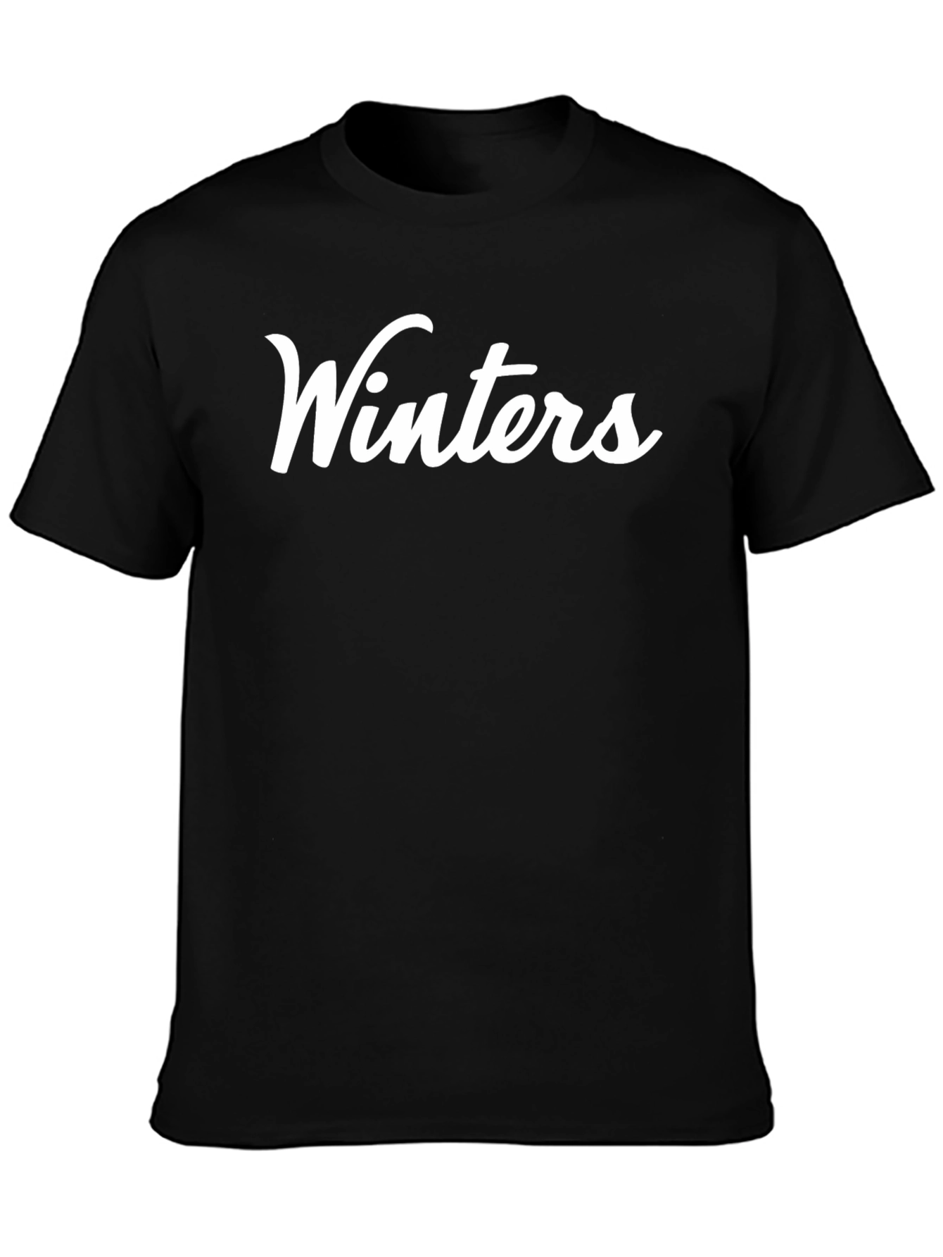 Winters Script T-Shirt - Classic Casual Tee